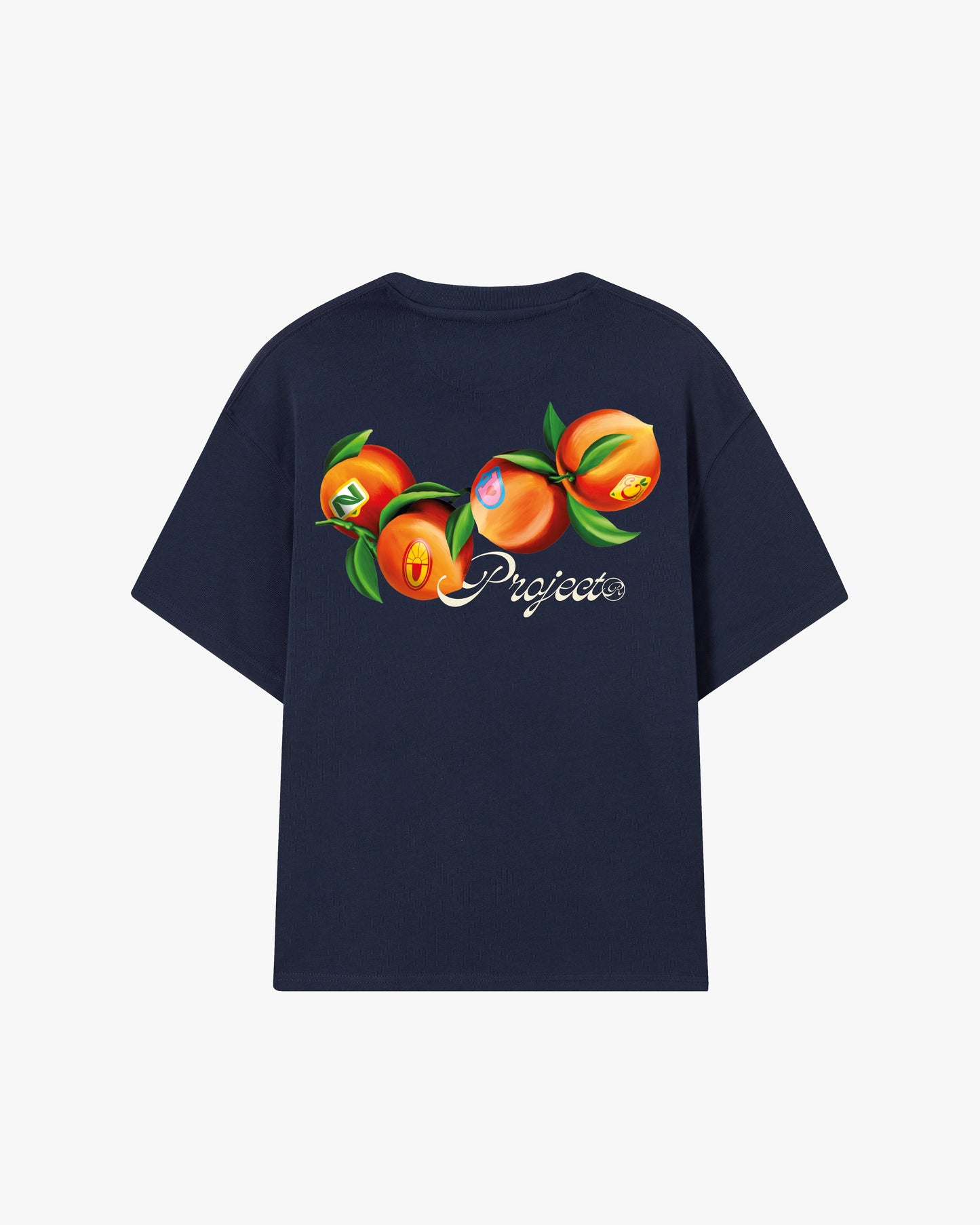 Nude Project Peach Tee Navy