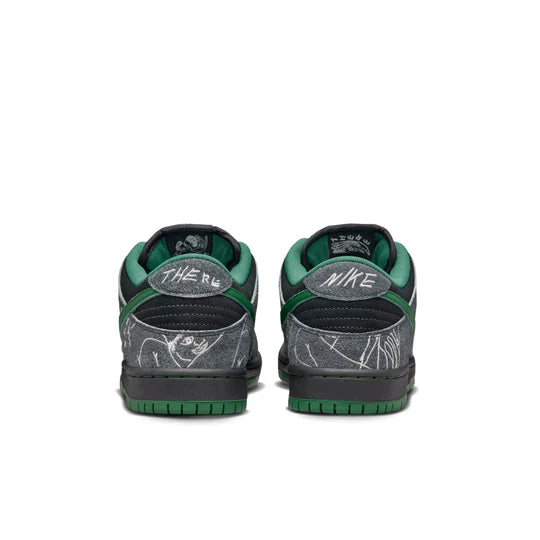 Nike x There Skateboard SB Dunk Low Pro 'Anthracite Gorge Green' HF7743-001