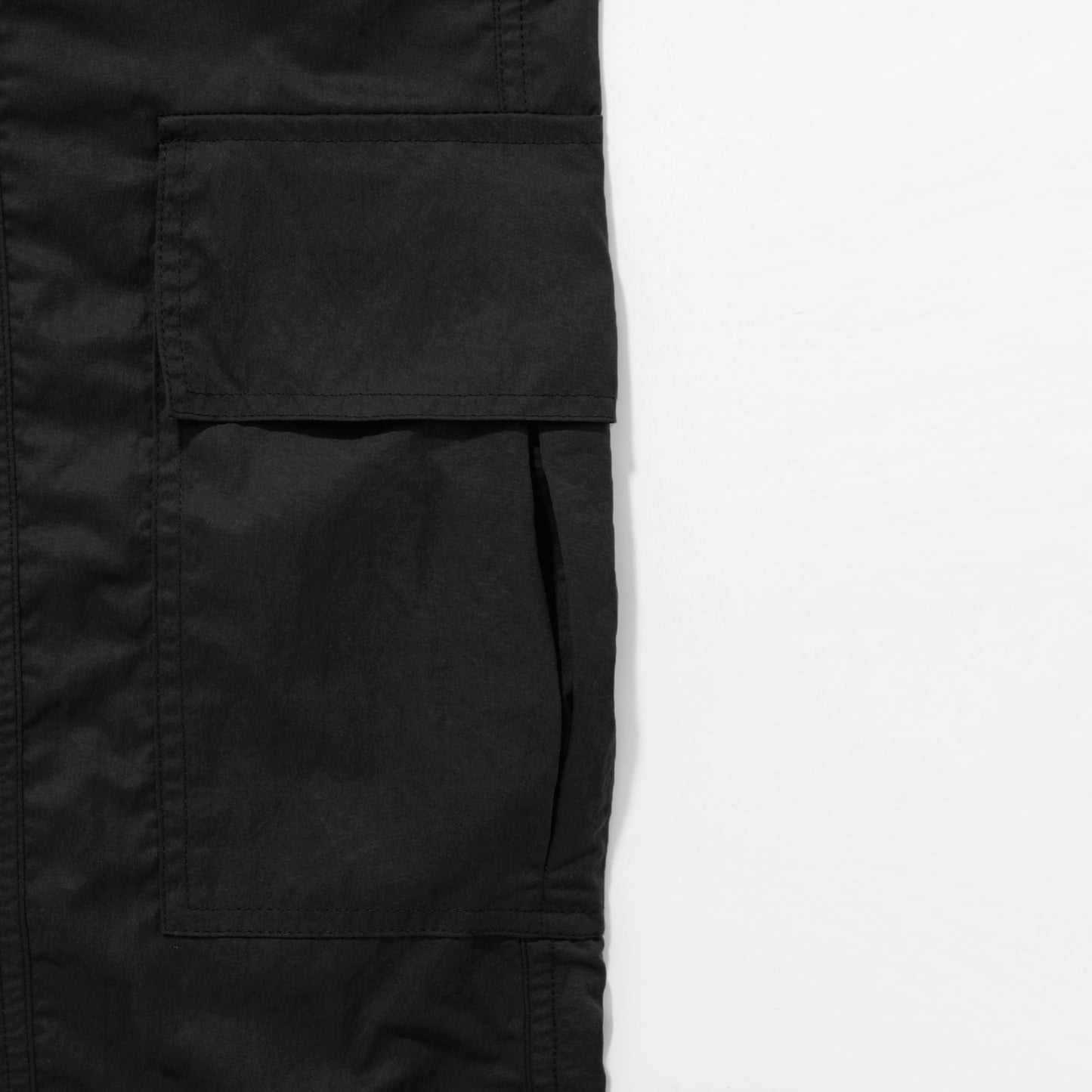 Active Baggy Cargo Pants Black