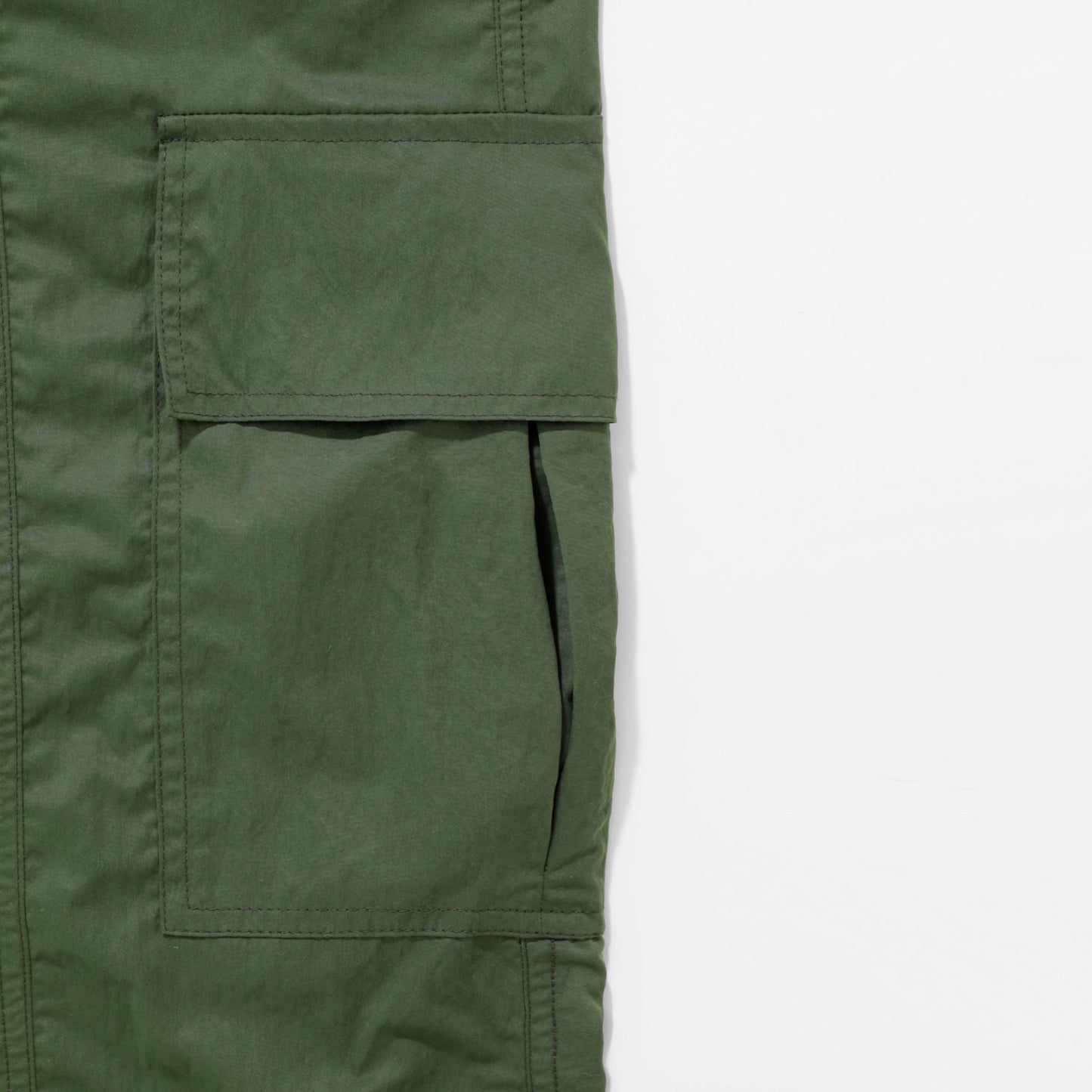 Active Baggy Cargo Pants Military Green