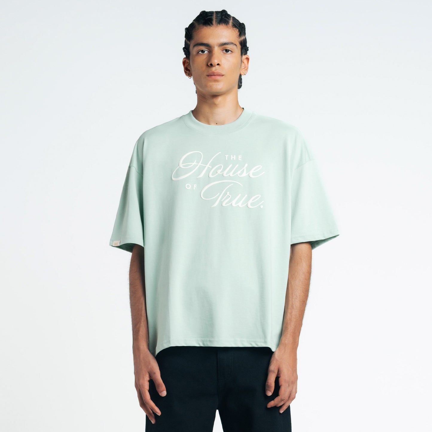 The House Of True Boxfit Tee Mint