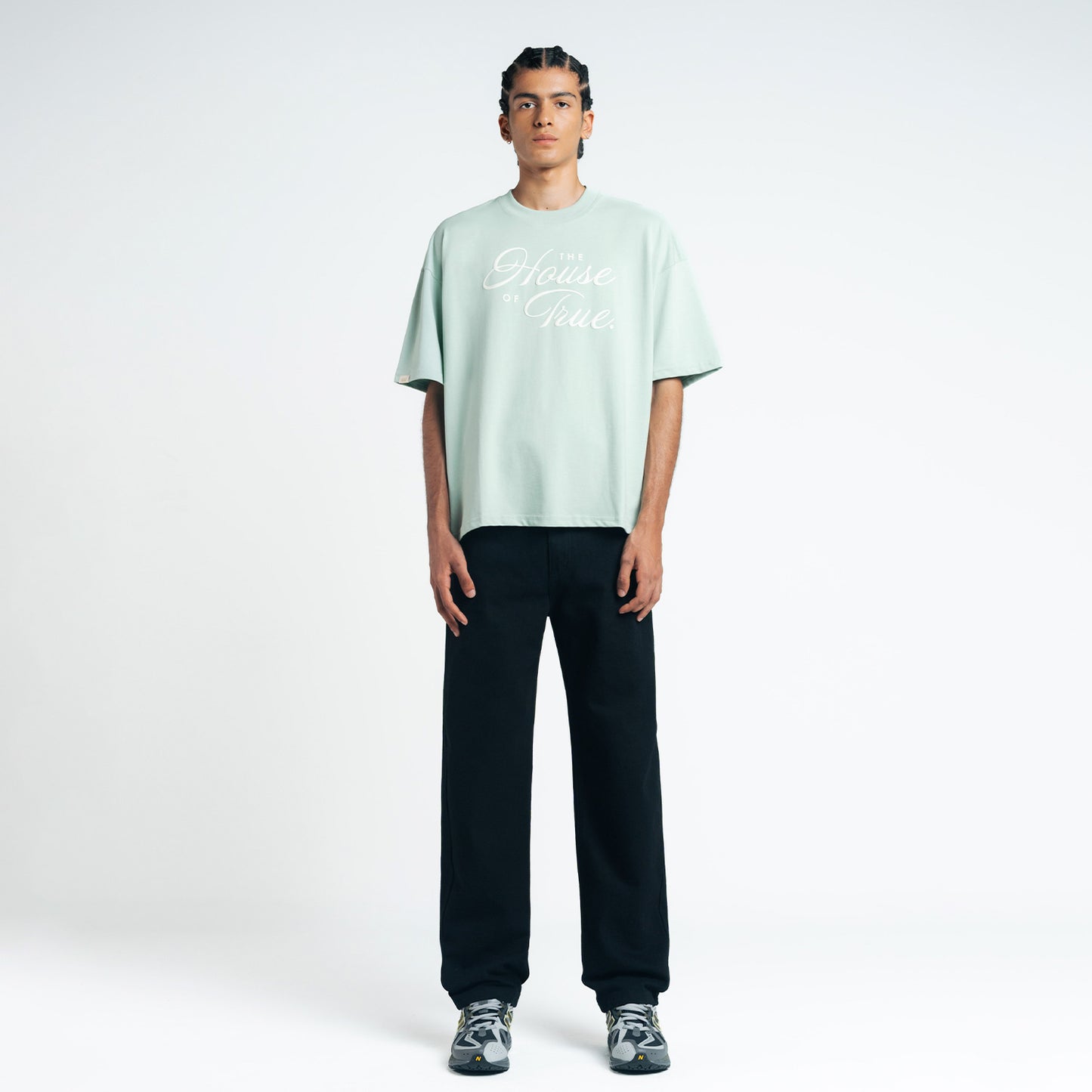 The House Of True Boxfit Tee Mint