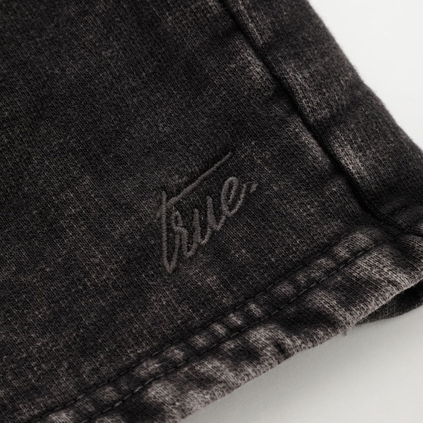 Core Washed Shorts Dark Grey