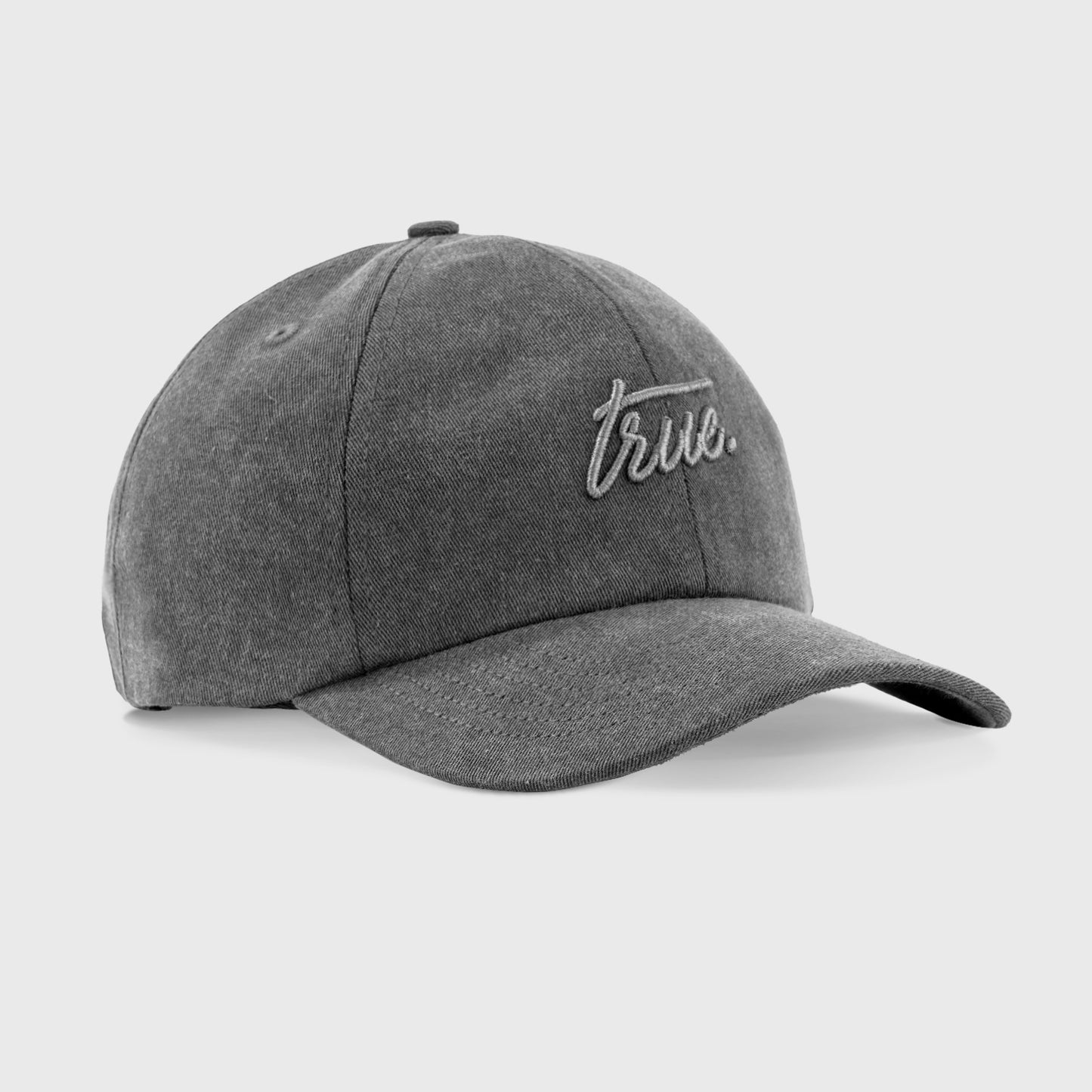Core Washed Cap Dark Grey