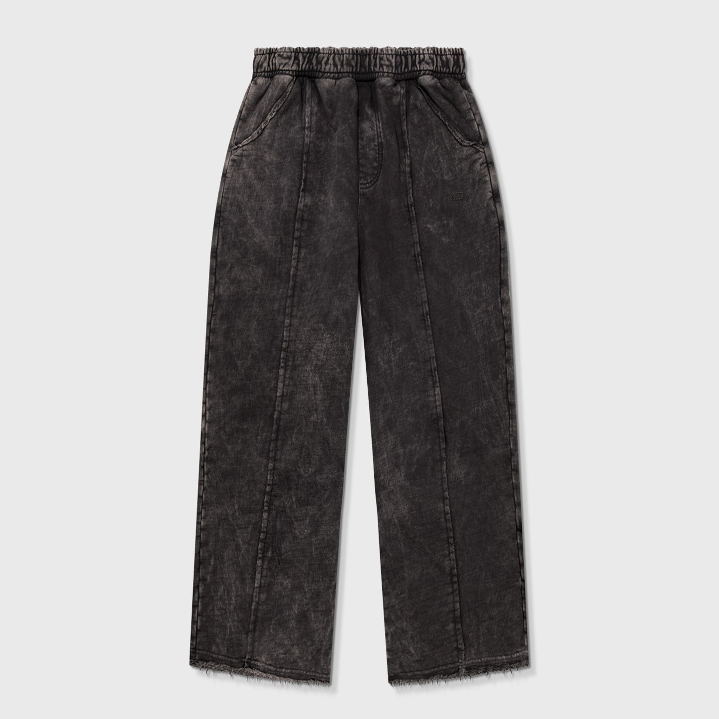 Washed Sweat Pants Dark Grey