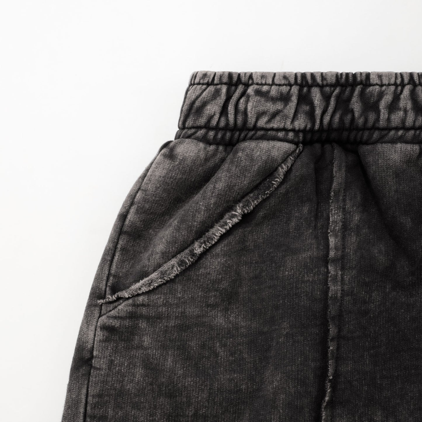 Washed Sweat Pants Dark Grey