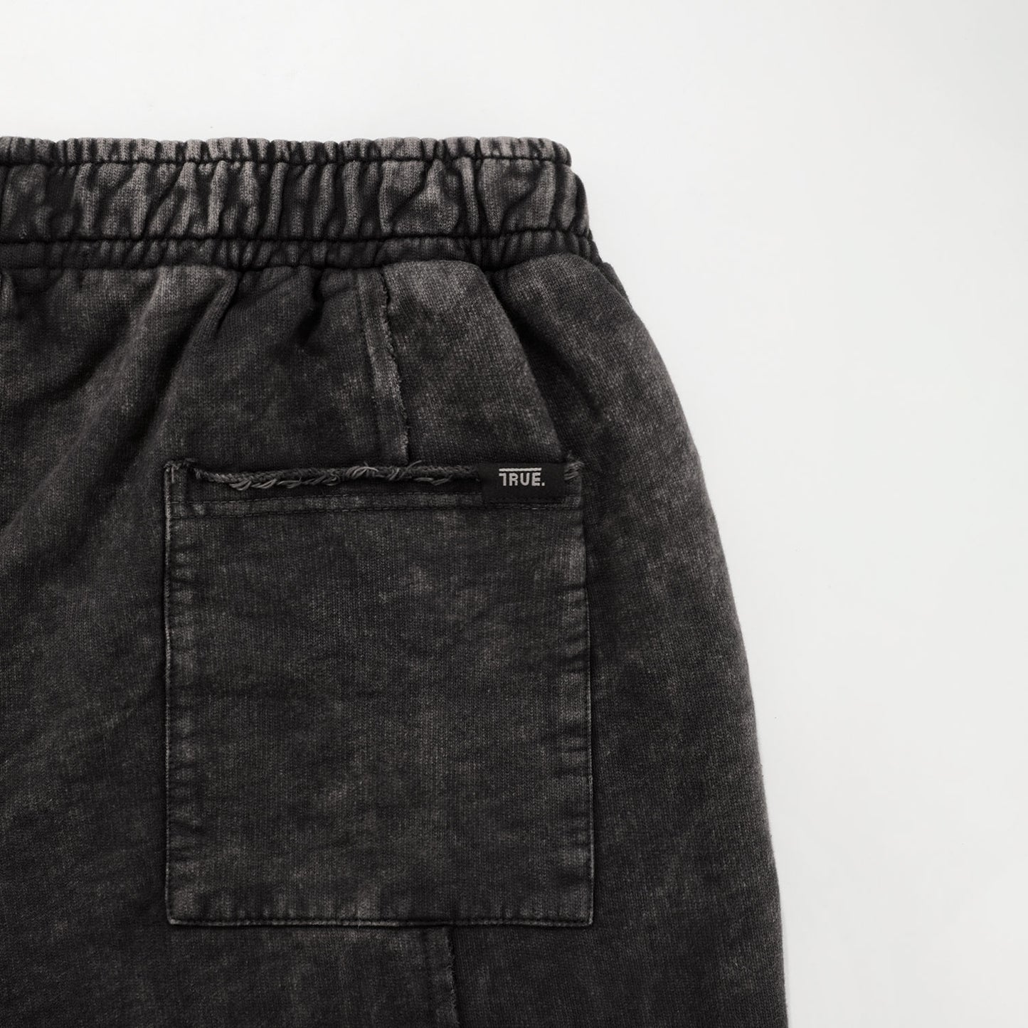 Washed Sweat Pants Dark Grey