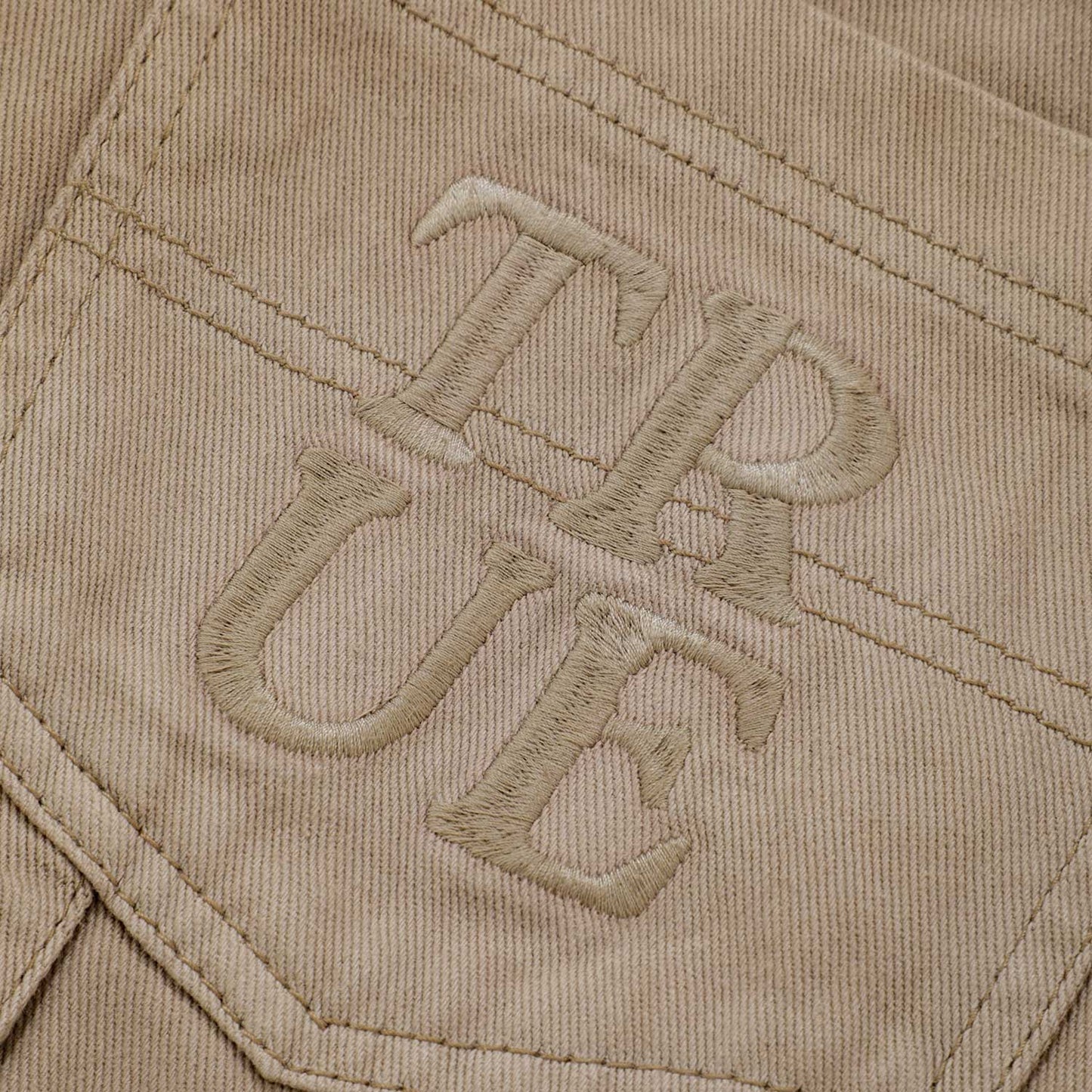 Dirty-Wash Jorts Sand