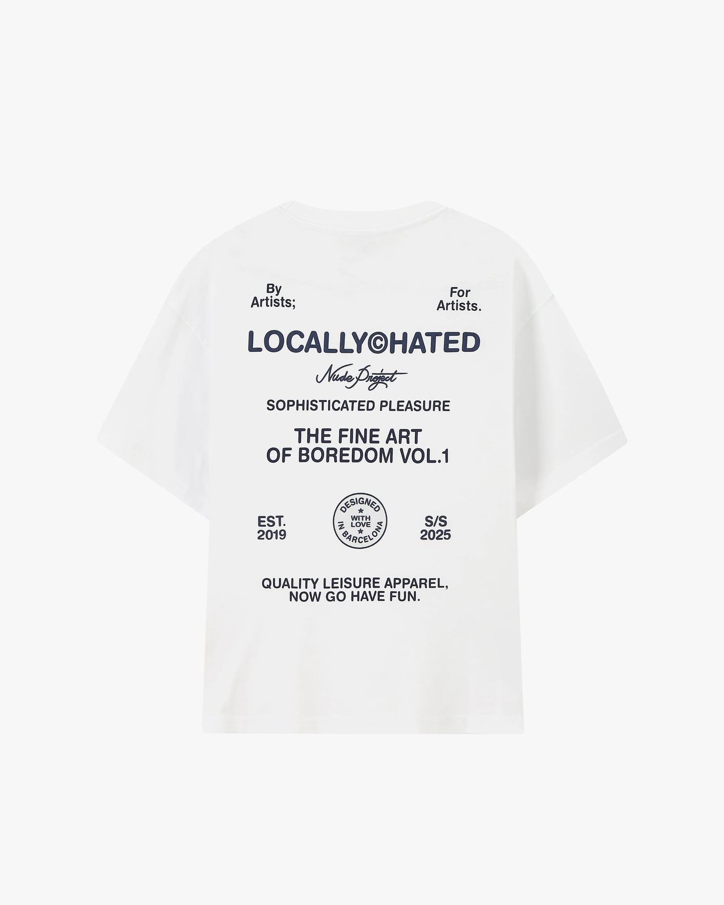Nude Project Final Art Tee White