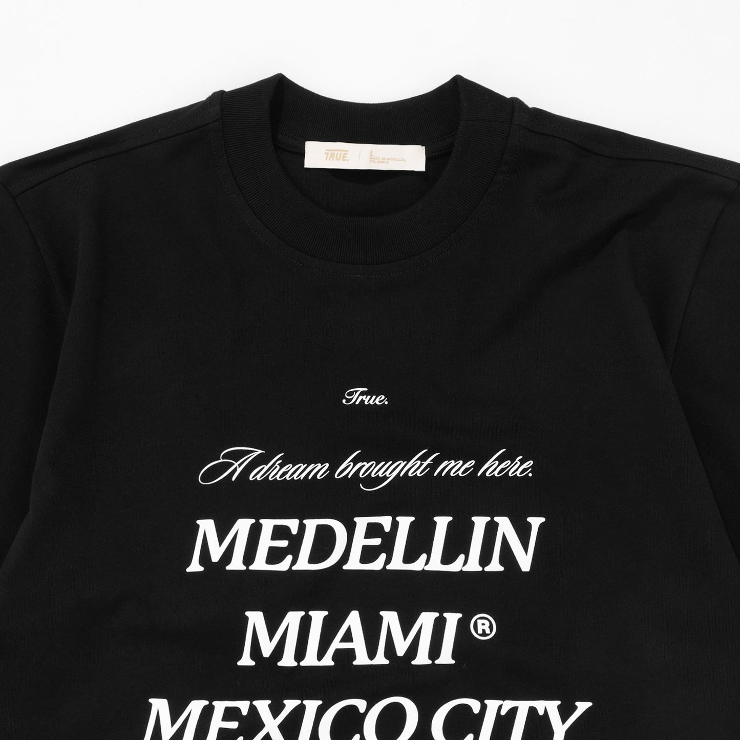 True Global T-Shirt Black