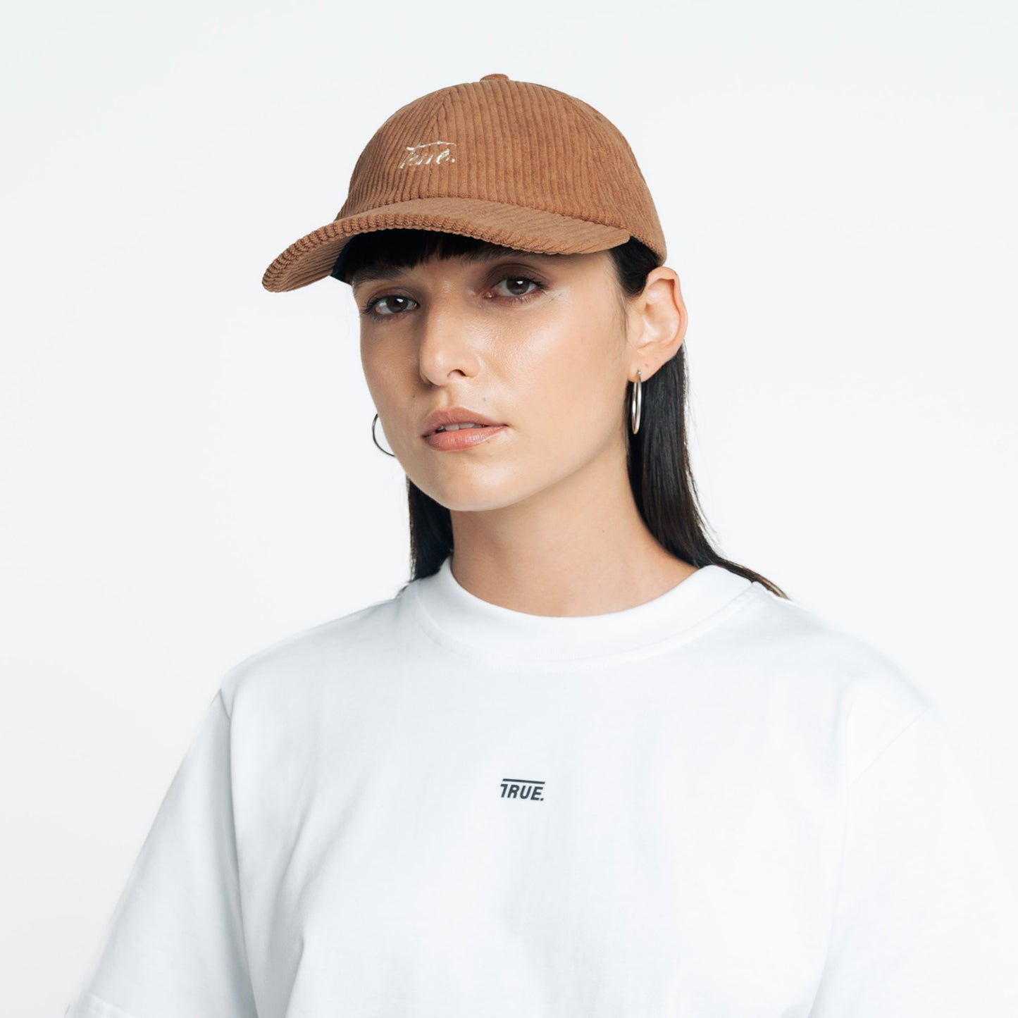 Gorra Corduroy Script Logo Cafe