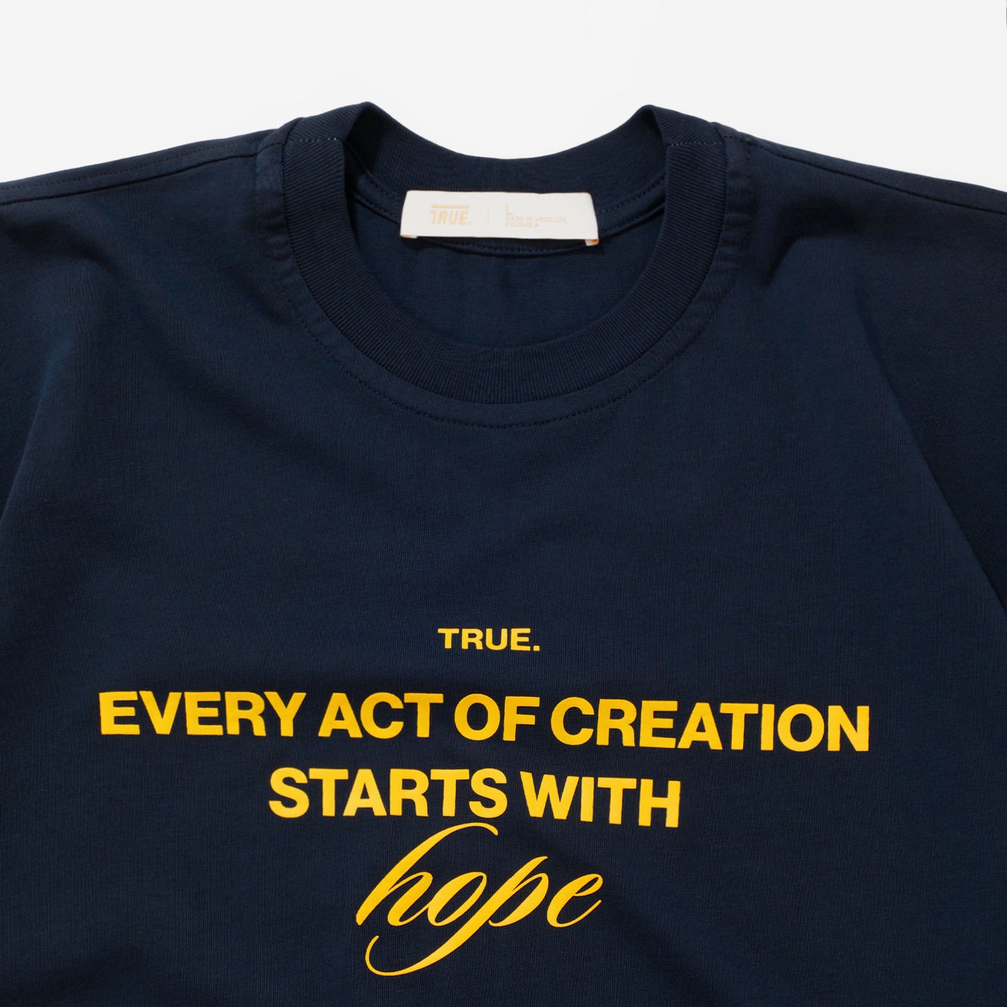 Hope T Shirts Dark Blue