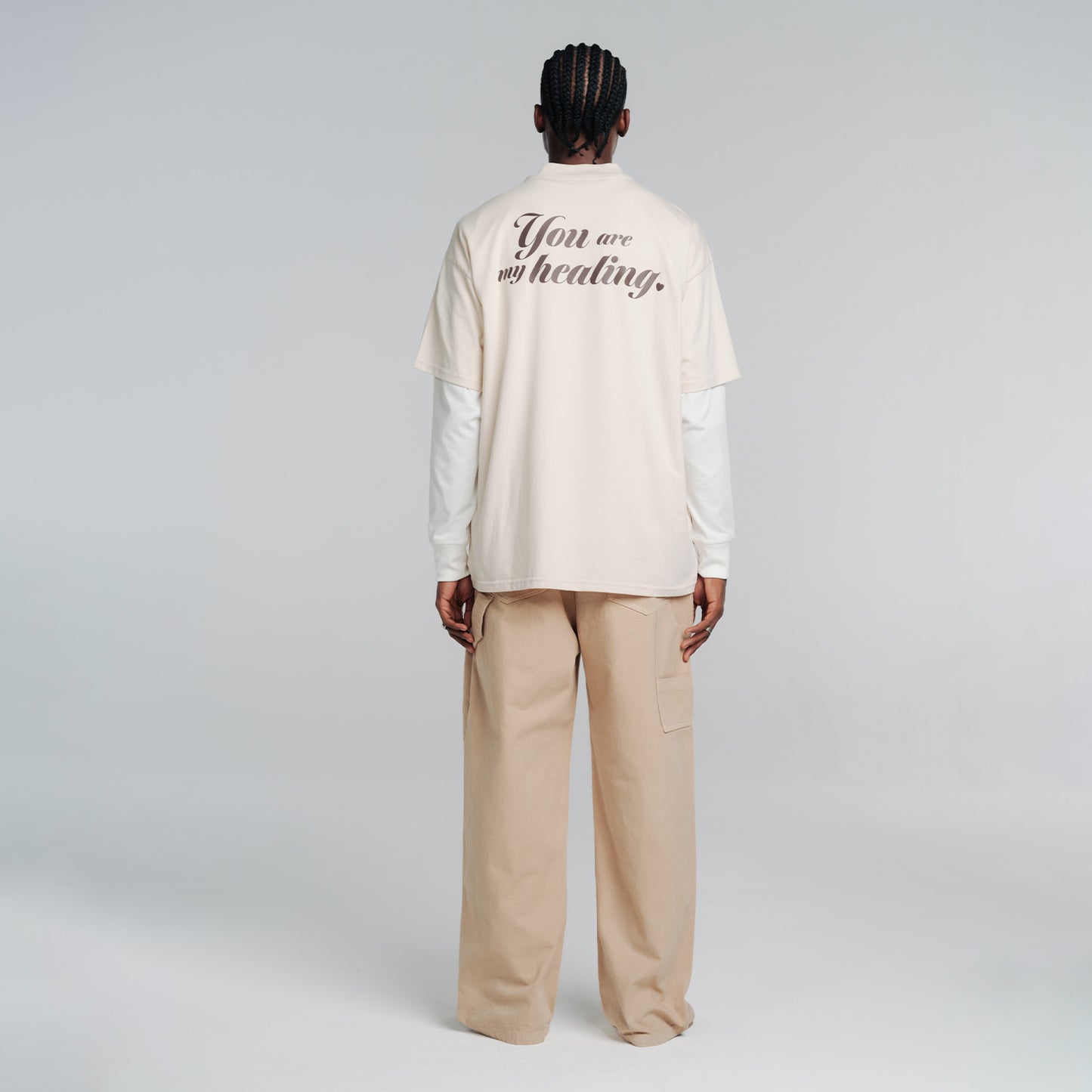 Healing Oversized T-Shirt Sand