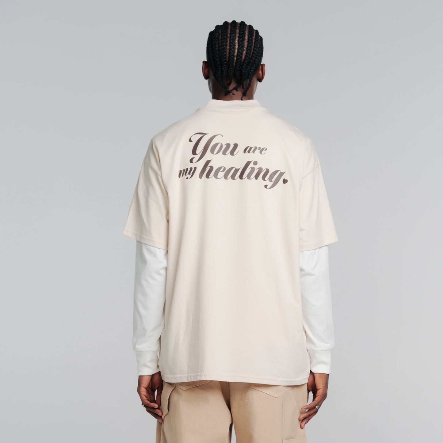 Healing Oversized T-Shirt Sand