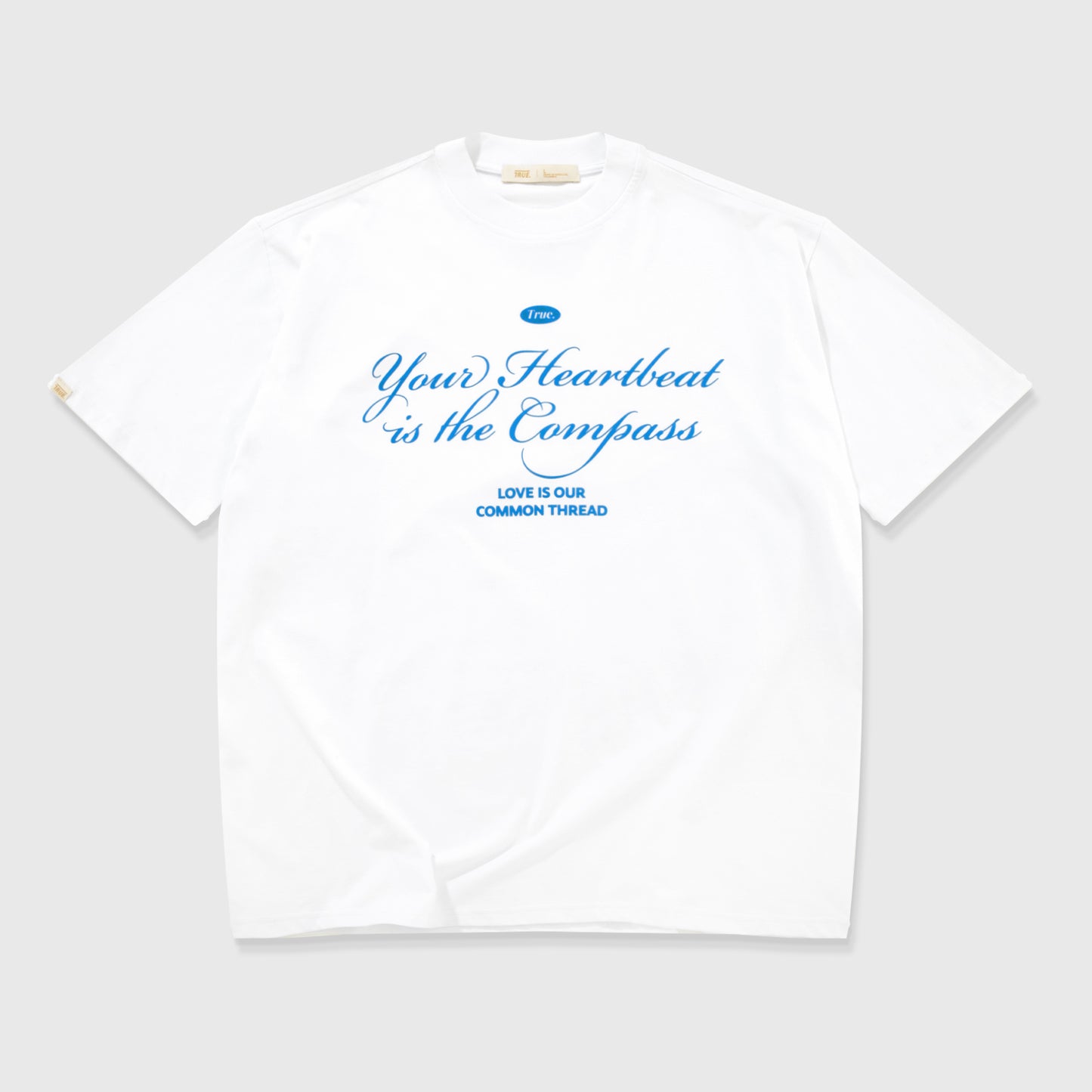 Heartbeat Oversized T-Shirt White