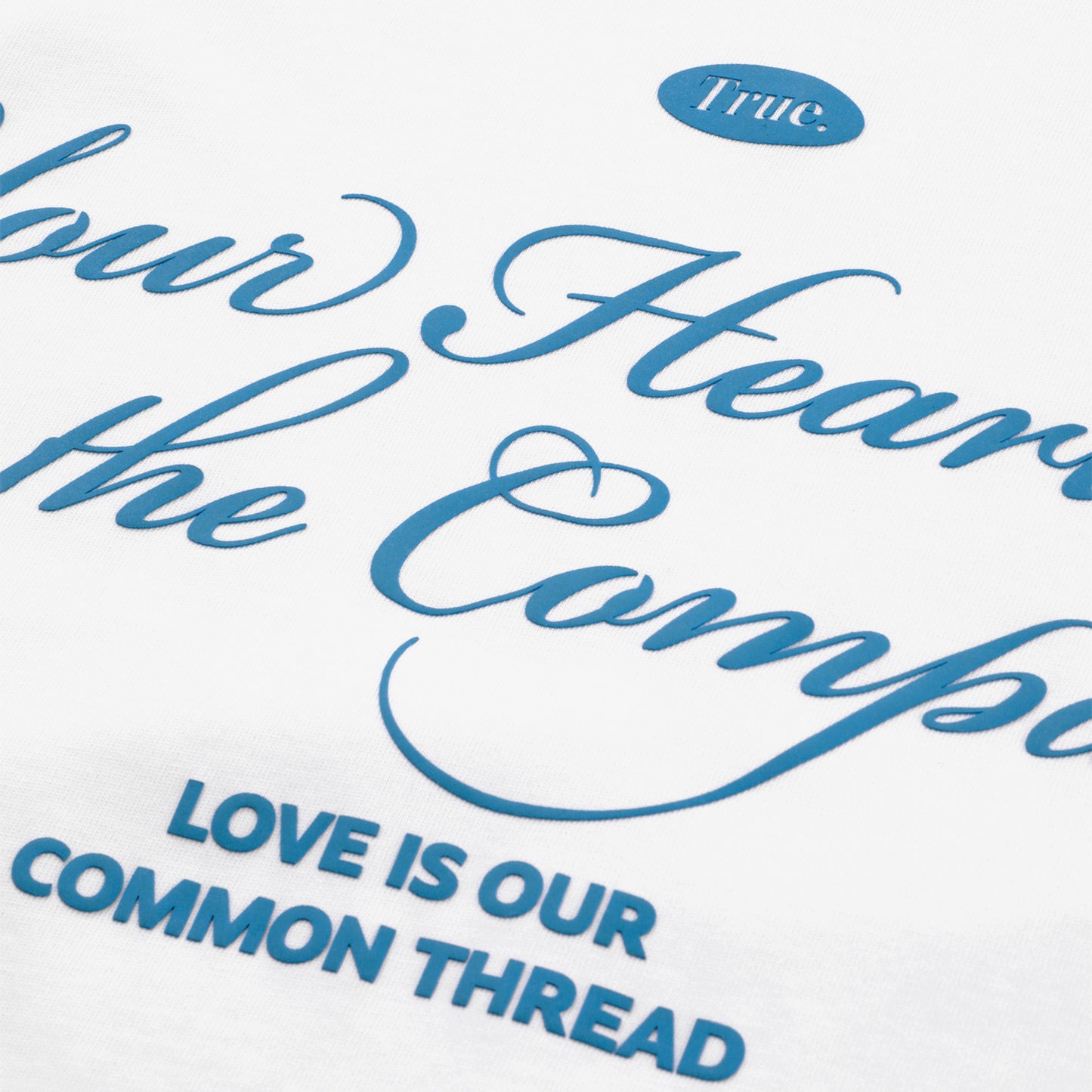 Heartbeat Oversized T-Shirt White