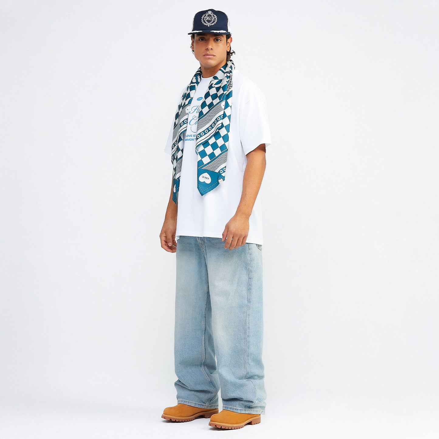 Heartbeat Oversized T-Shirt White