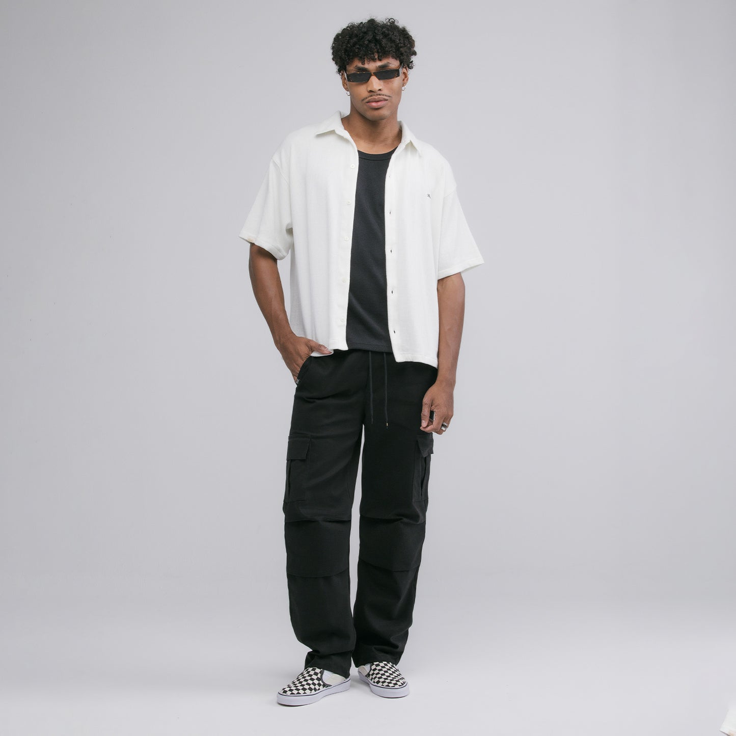 Classic Drill Jogger Black