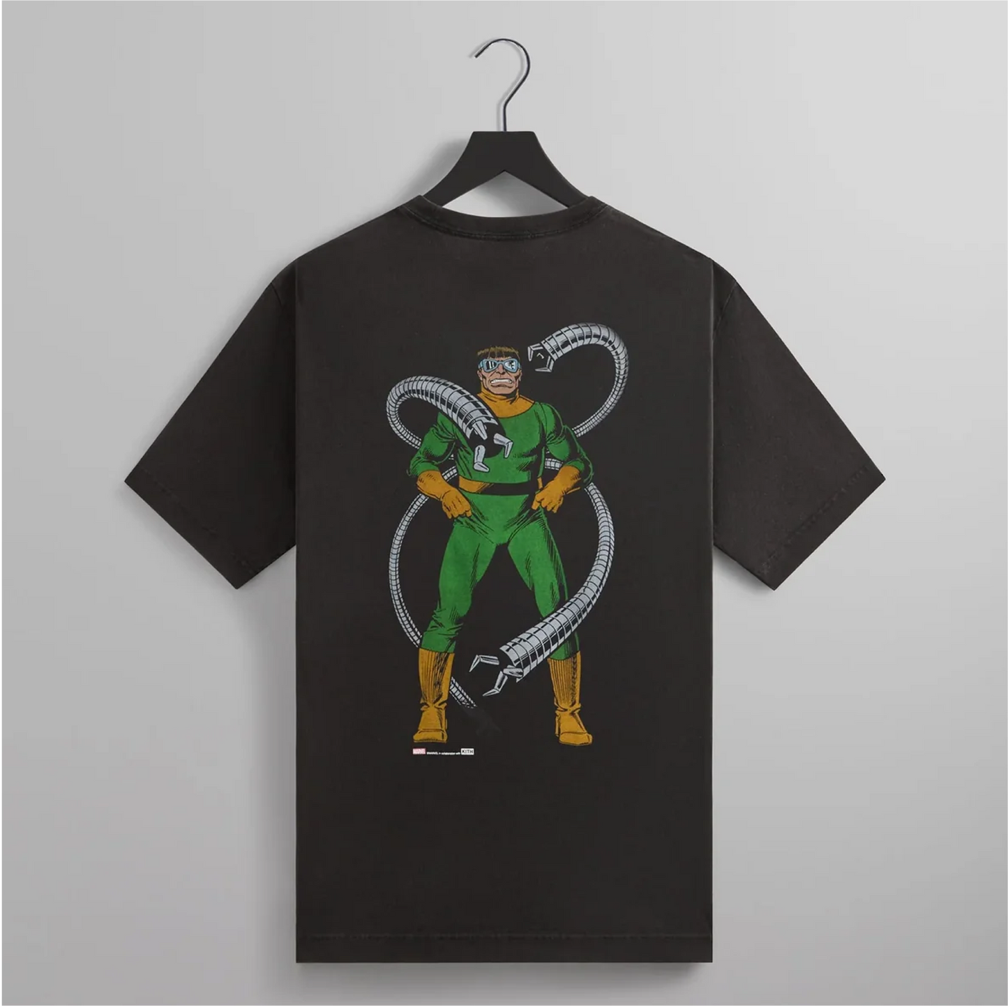 KITH X MARVEL DOC OCK VINTAGE TEE BLACK