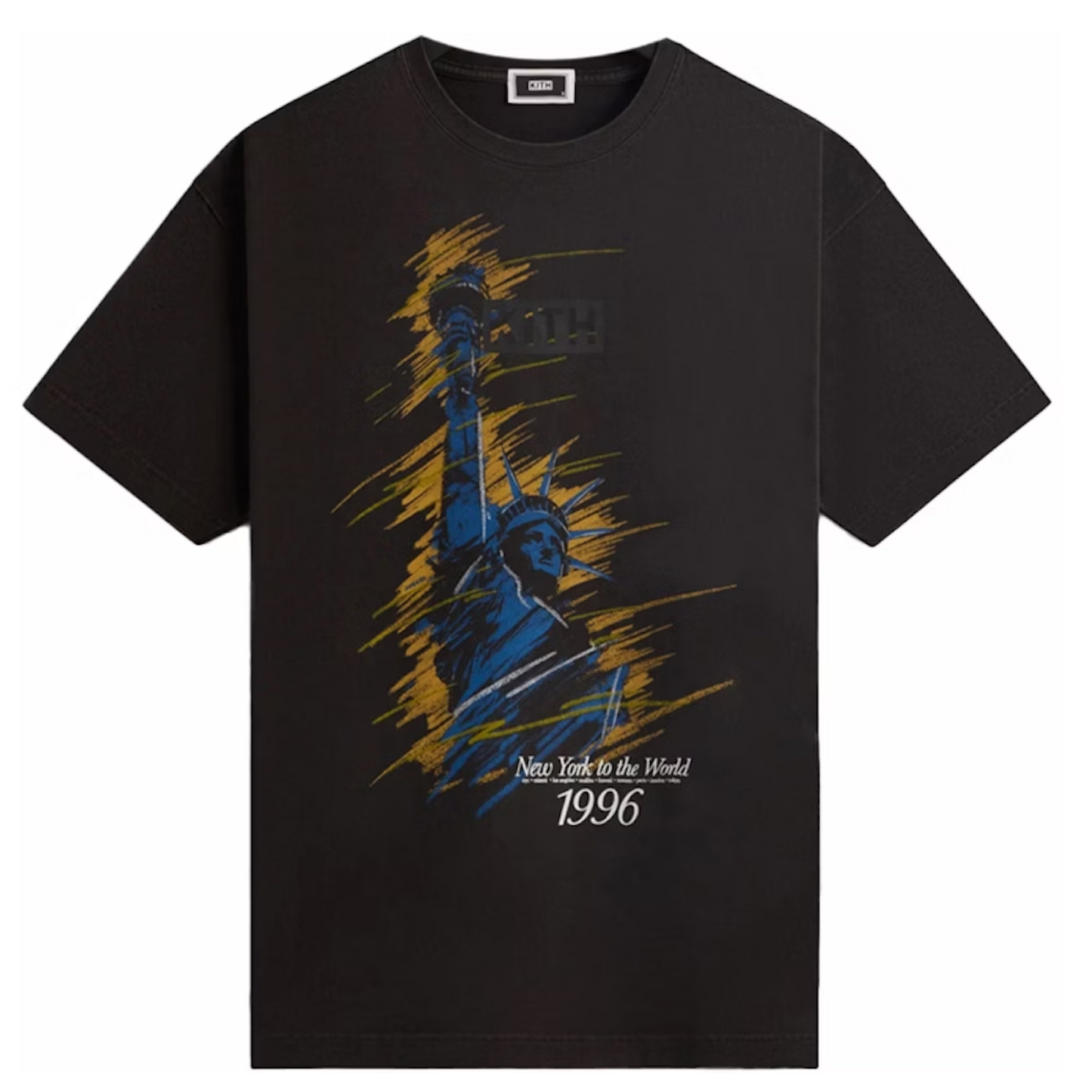 KITH 96 NY VINTAGE TEE BLACK