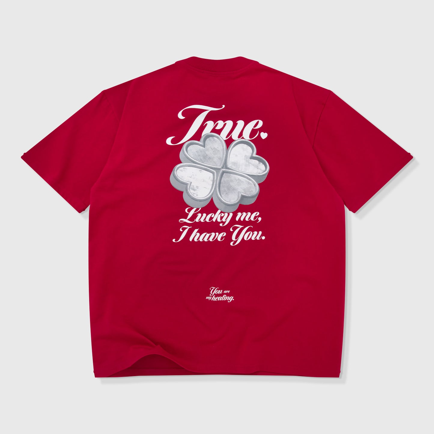 Lucky Oversized T-Shirt Red