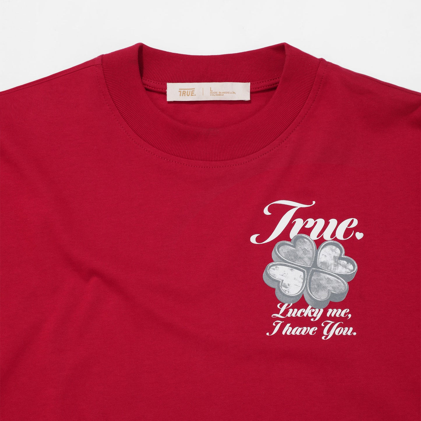 Lucky Oversized T-Shirt Red