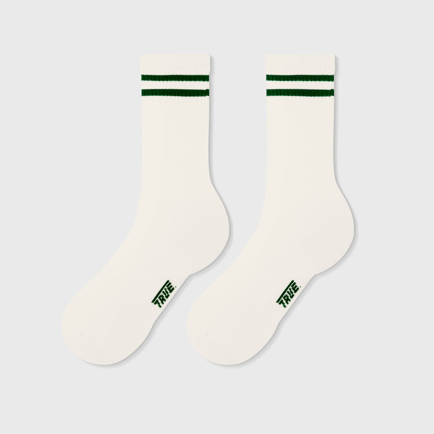 Classic Striped Socks Ivory