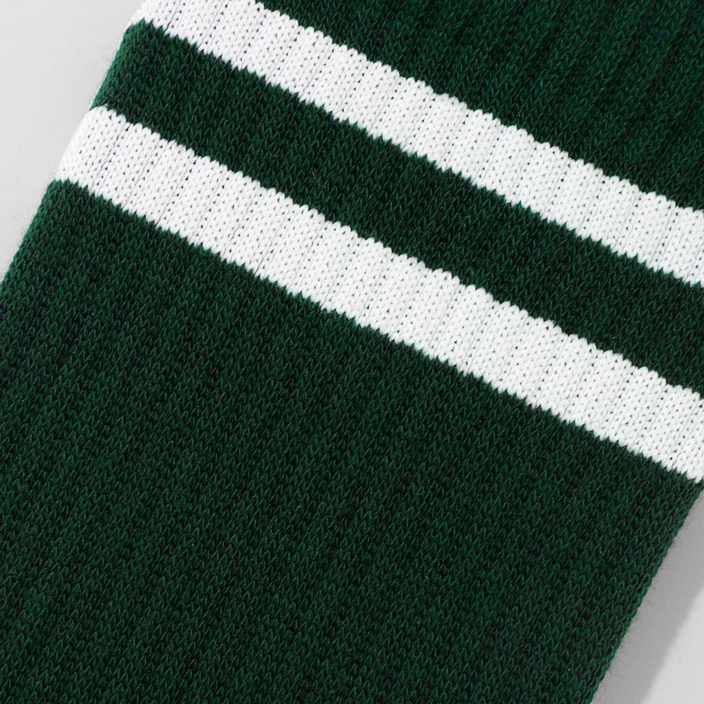 Classic Striped Socks Pine Green