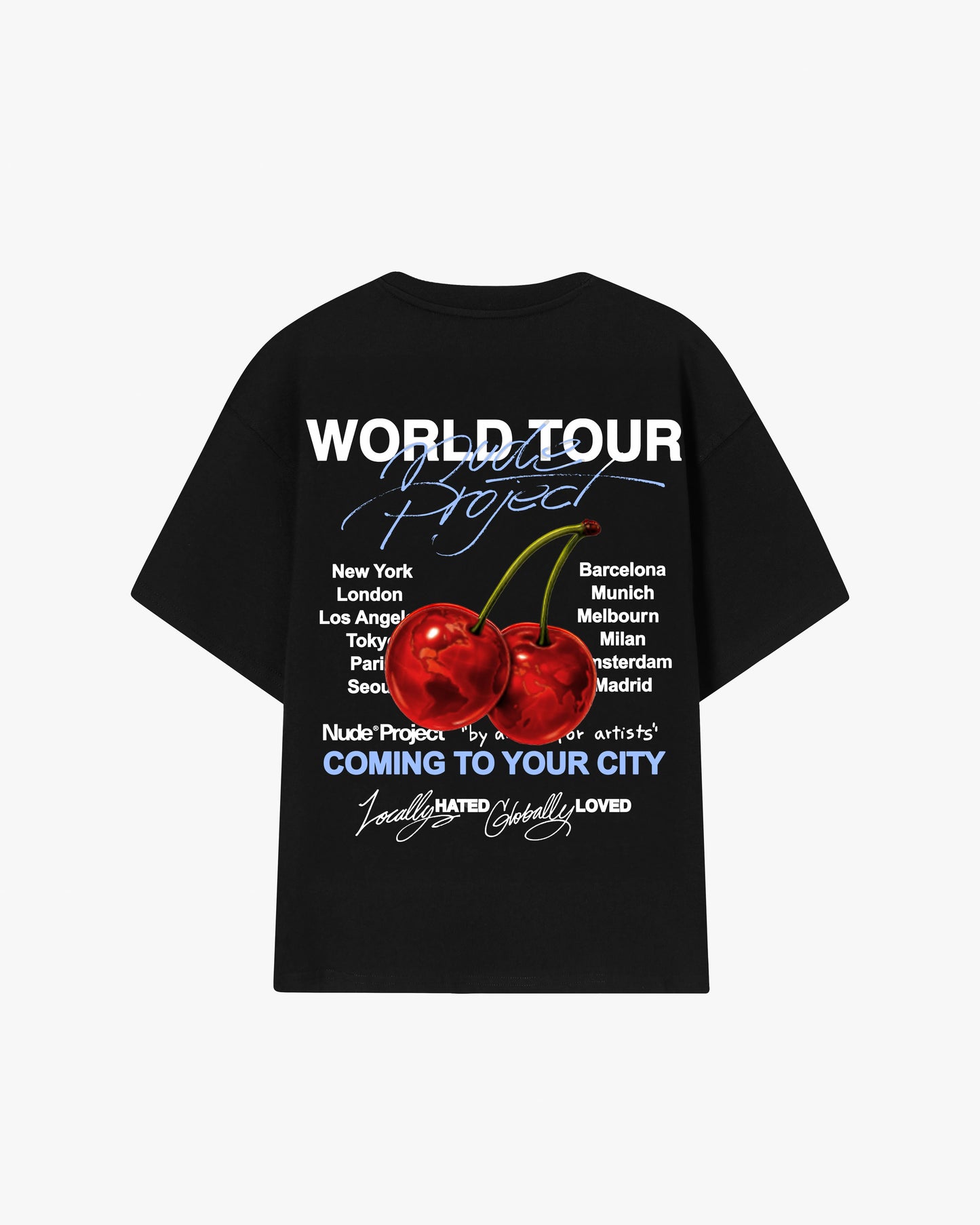 Nude Project Tour Tee Black