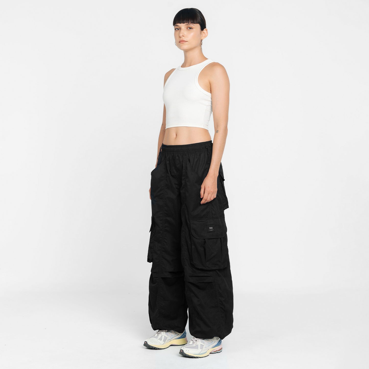 Parachute Active Cargo Pants Black