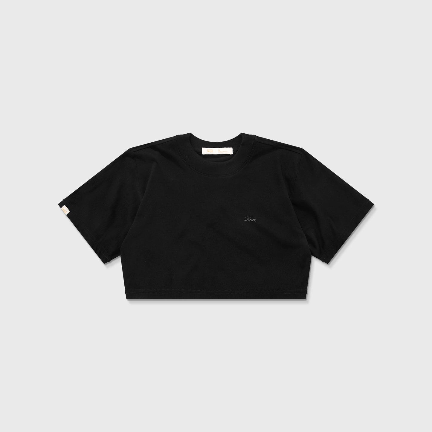Signature Crop Top Black