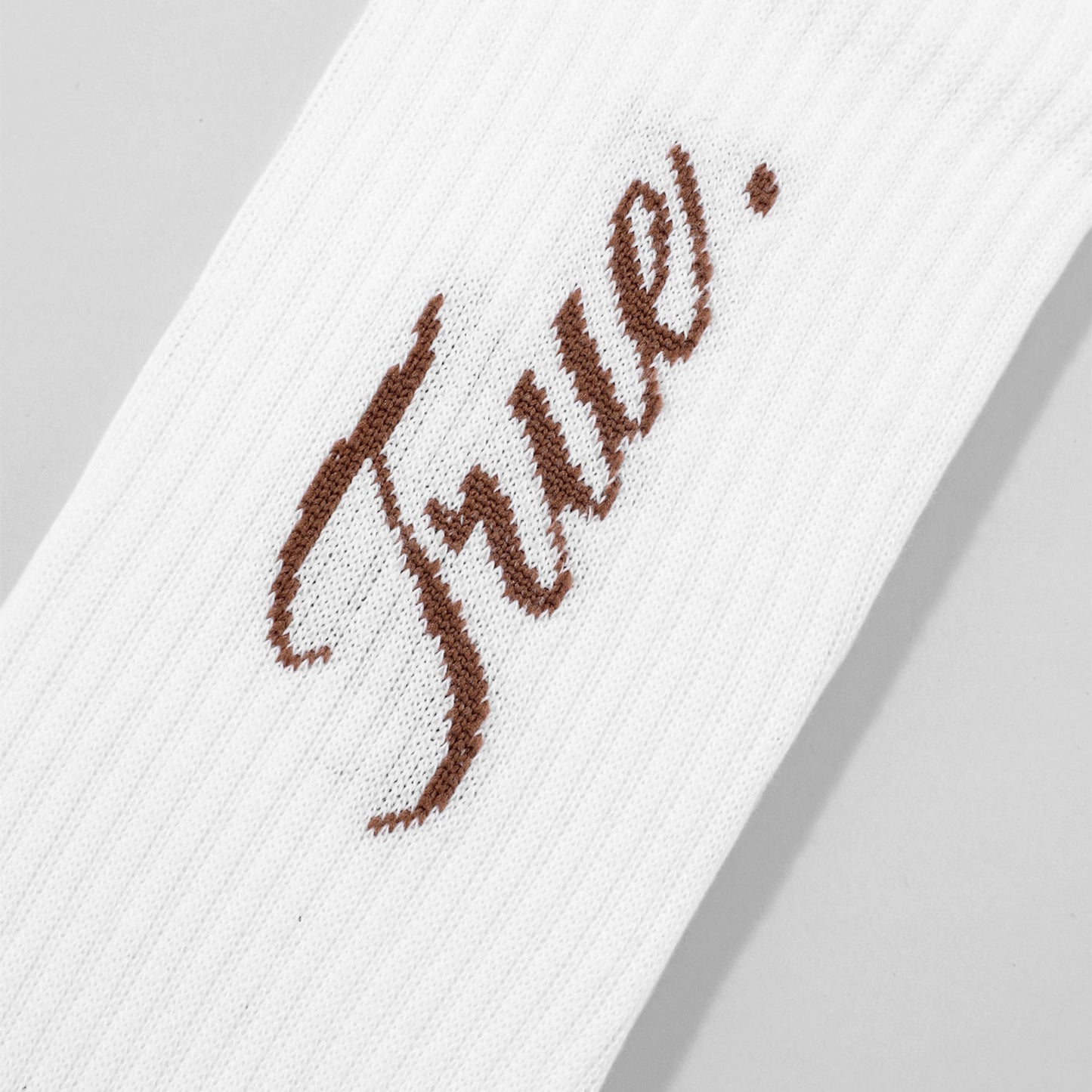 Signature Socks White