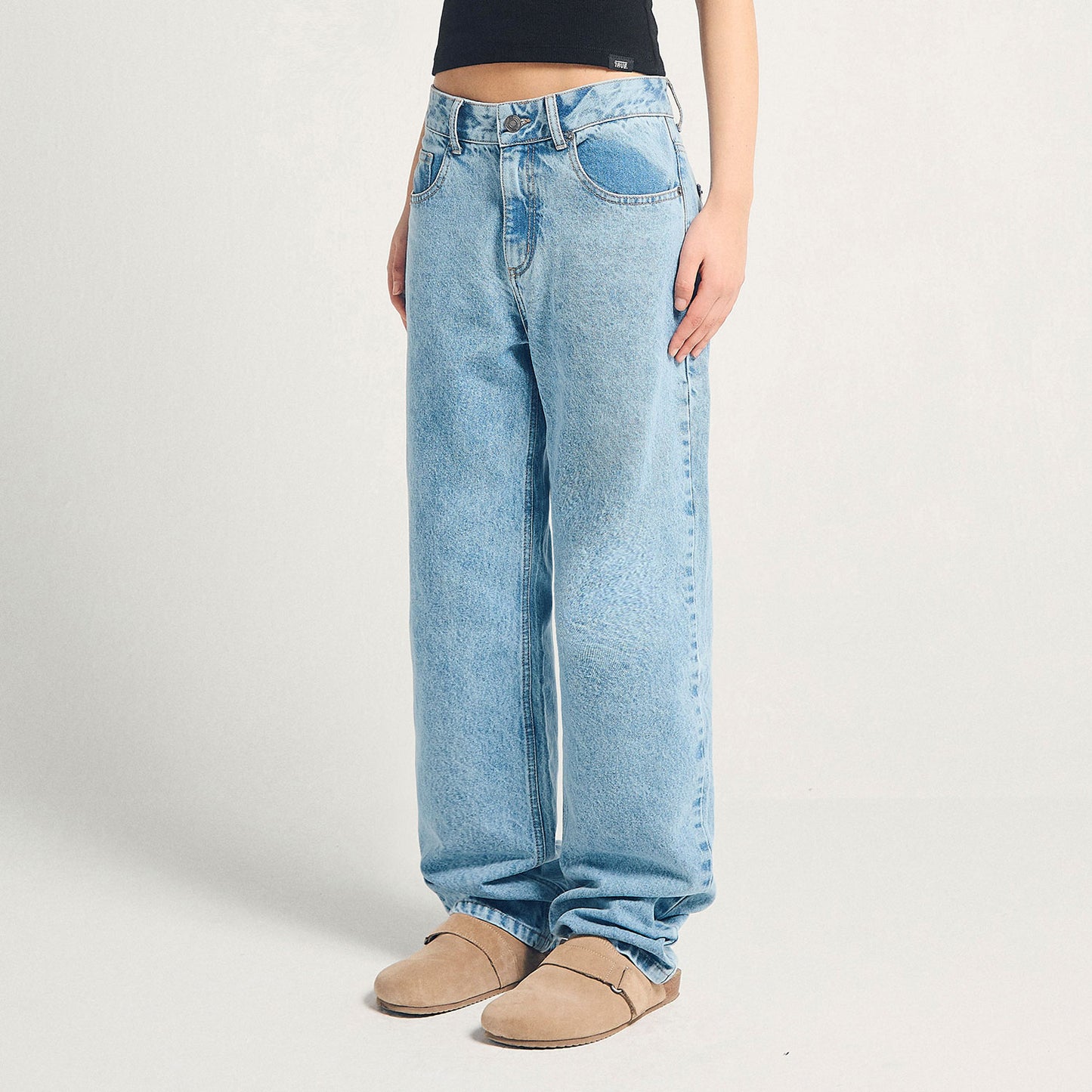 Signature Straight Leg Denim Blue