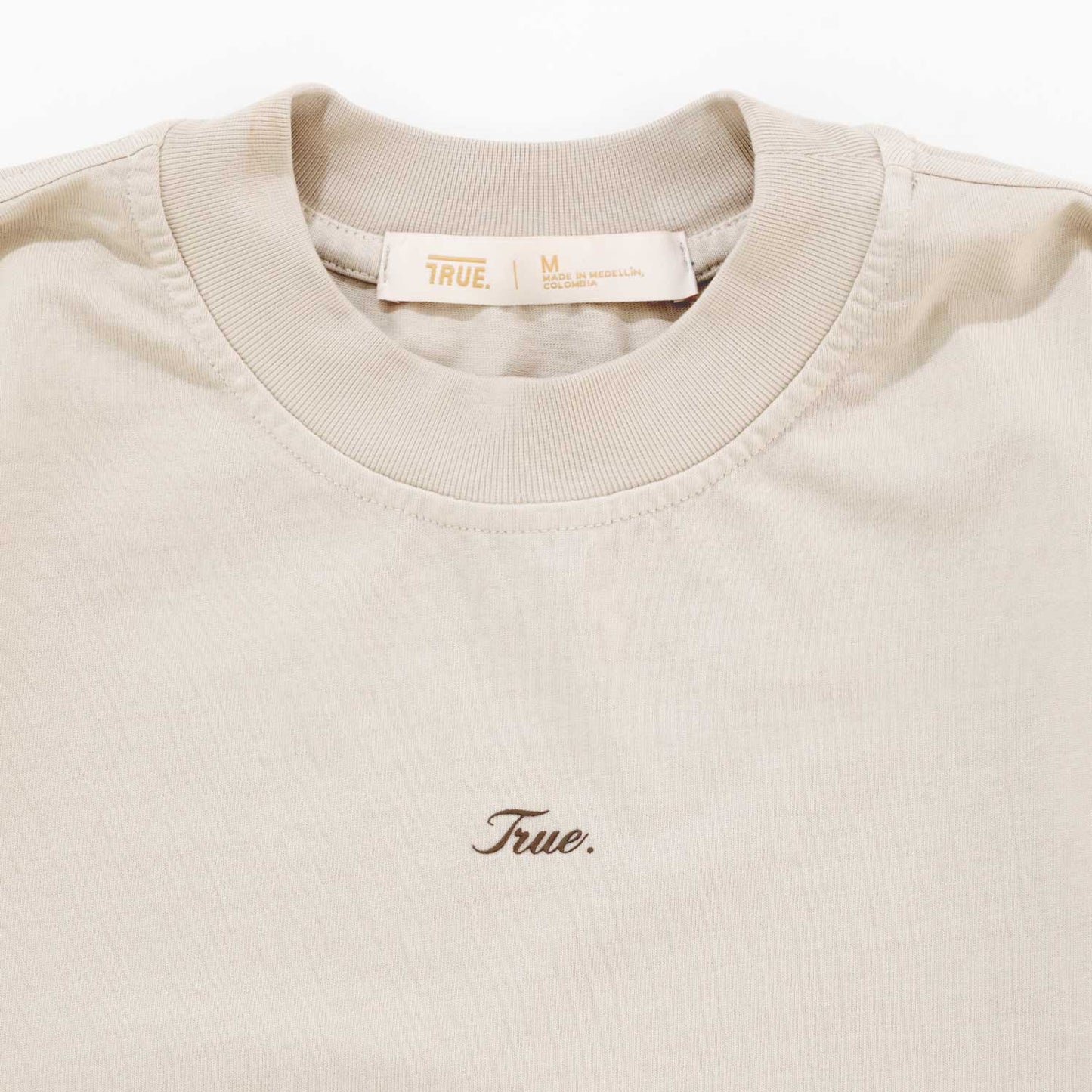 Signature Crop Top Light Sand