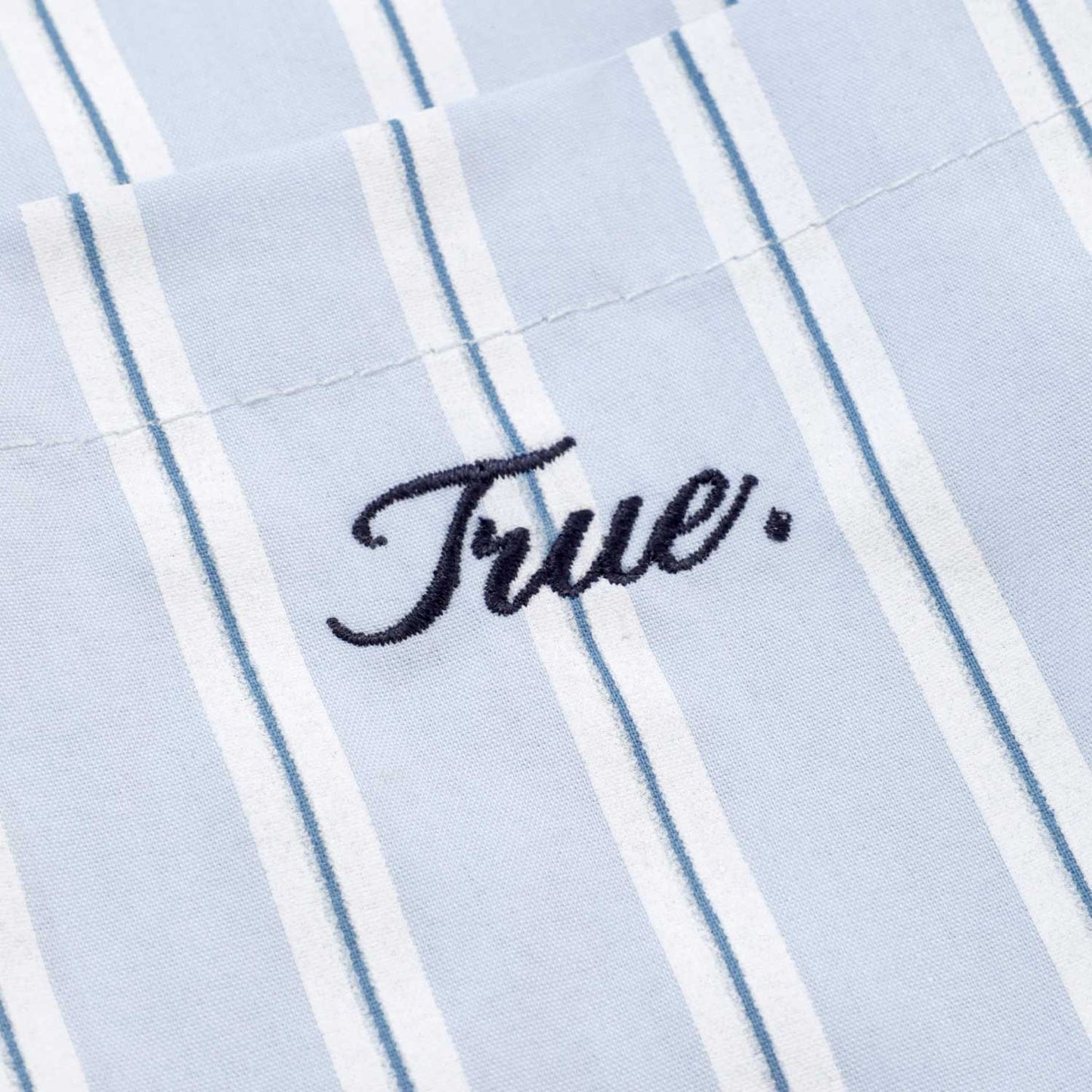 Signature Striped Shirt Light Blue
