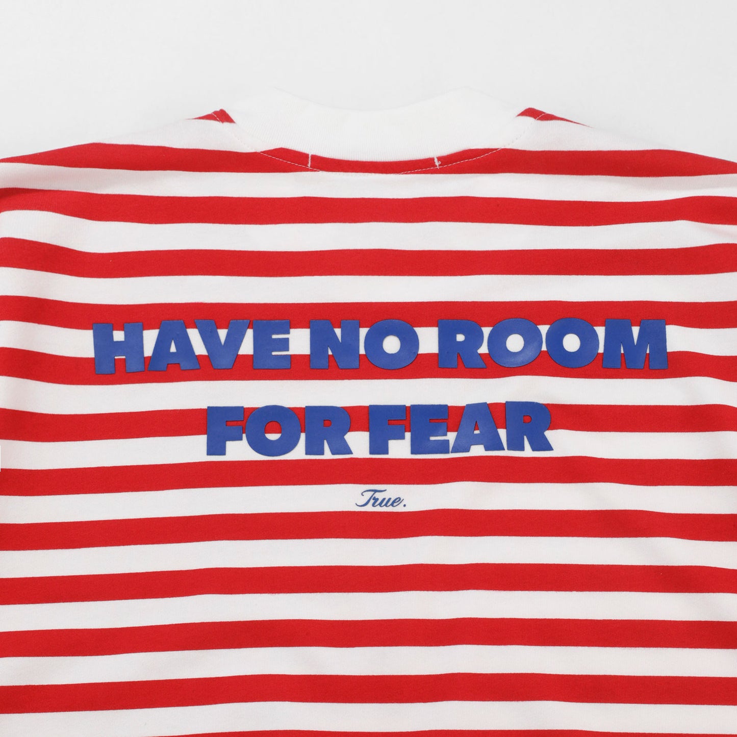 Striped No Fear Tee Red