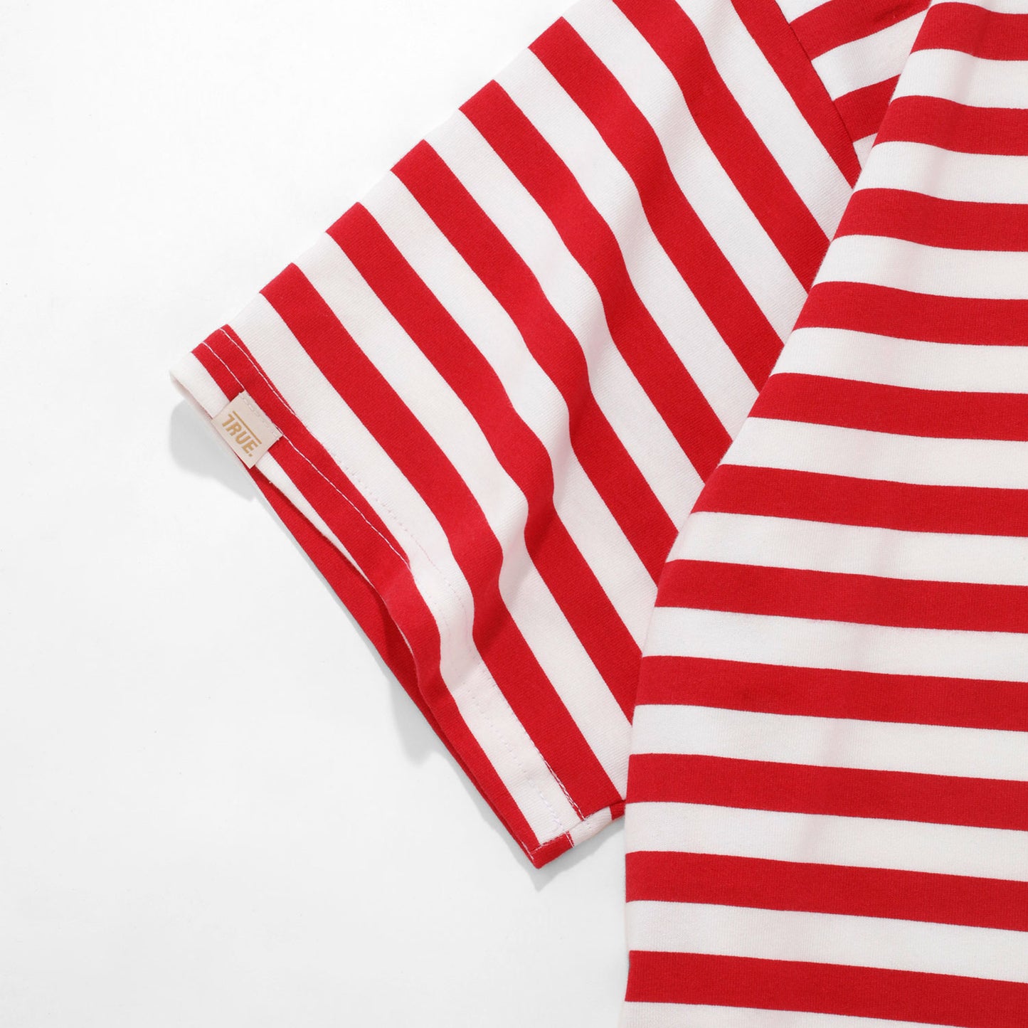 Striped No Fear Tee Red
