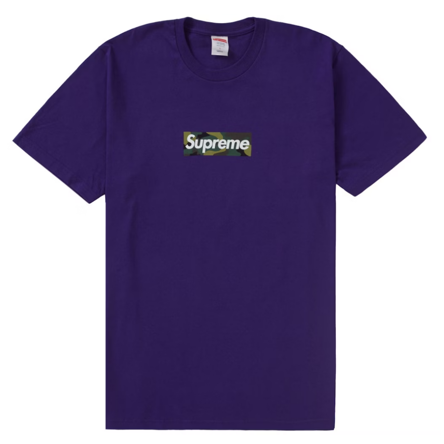 SUPREME BOX LOGO TEE FW23 PURPLE