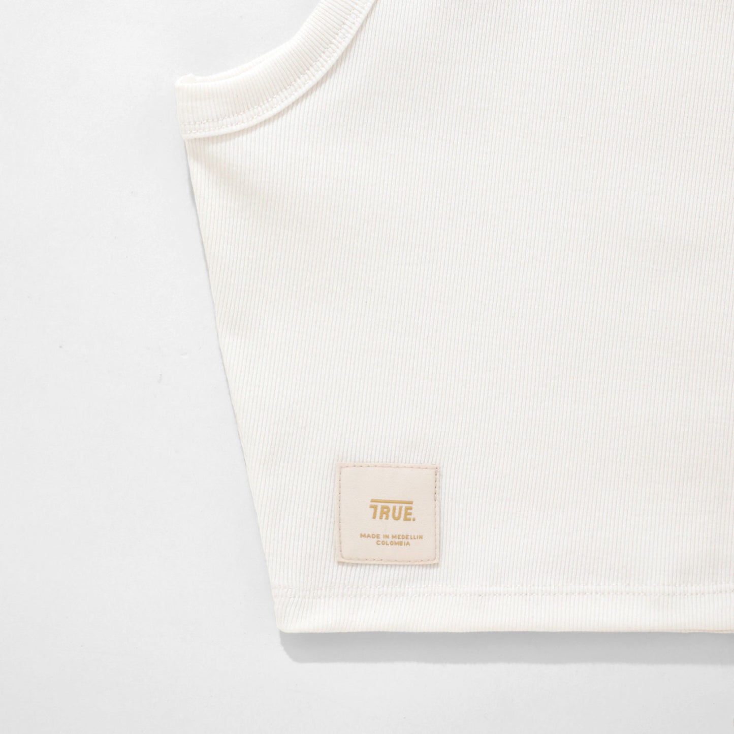 Tank Top En Rib Cream
