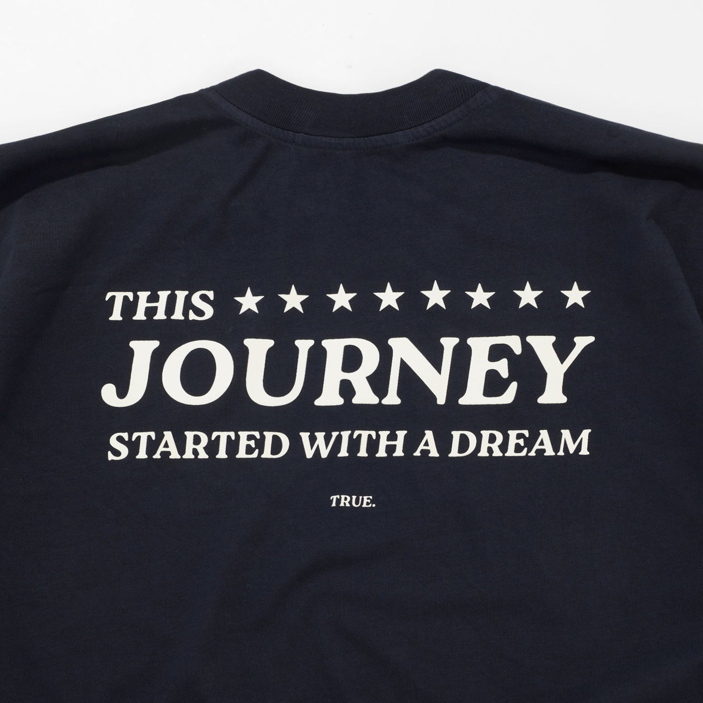 The Journey Oversized T-Shirt Dark Blue