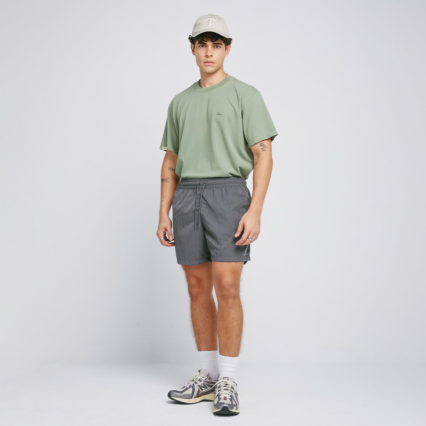 The Journey Board Shorts Dark Grey