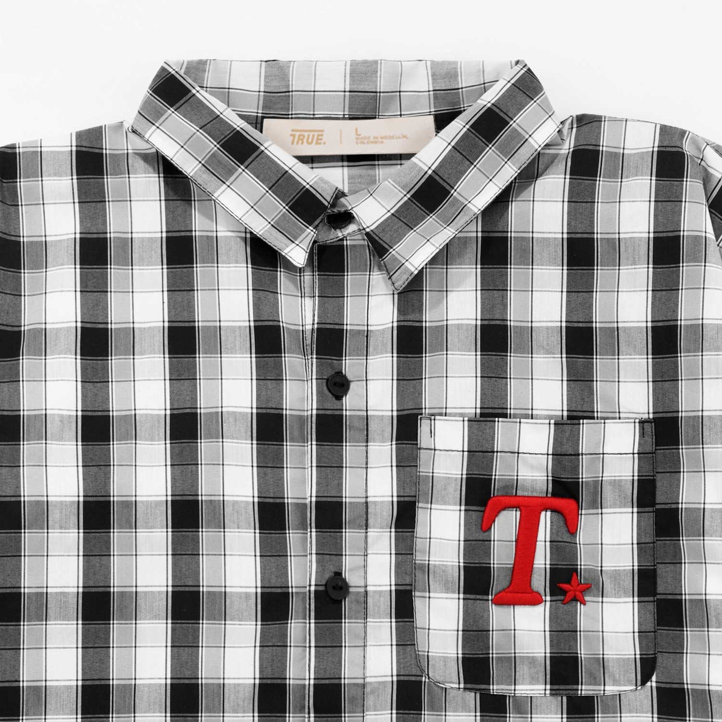 The Journey Plaid Shirt Dark Gray