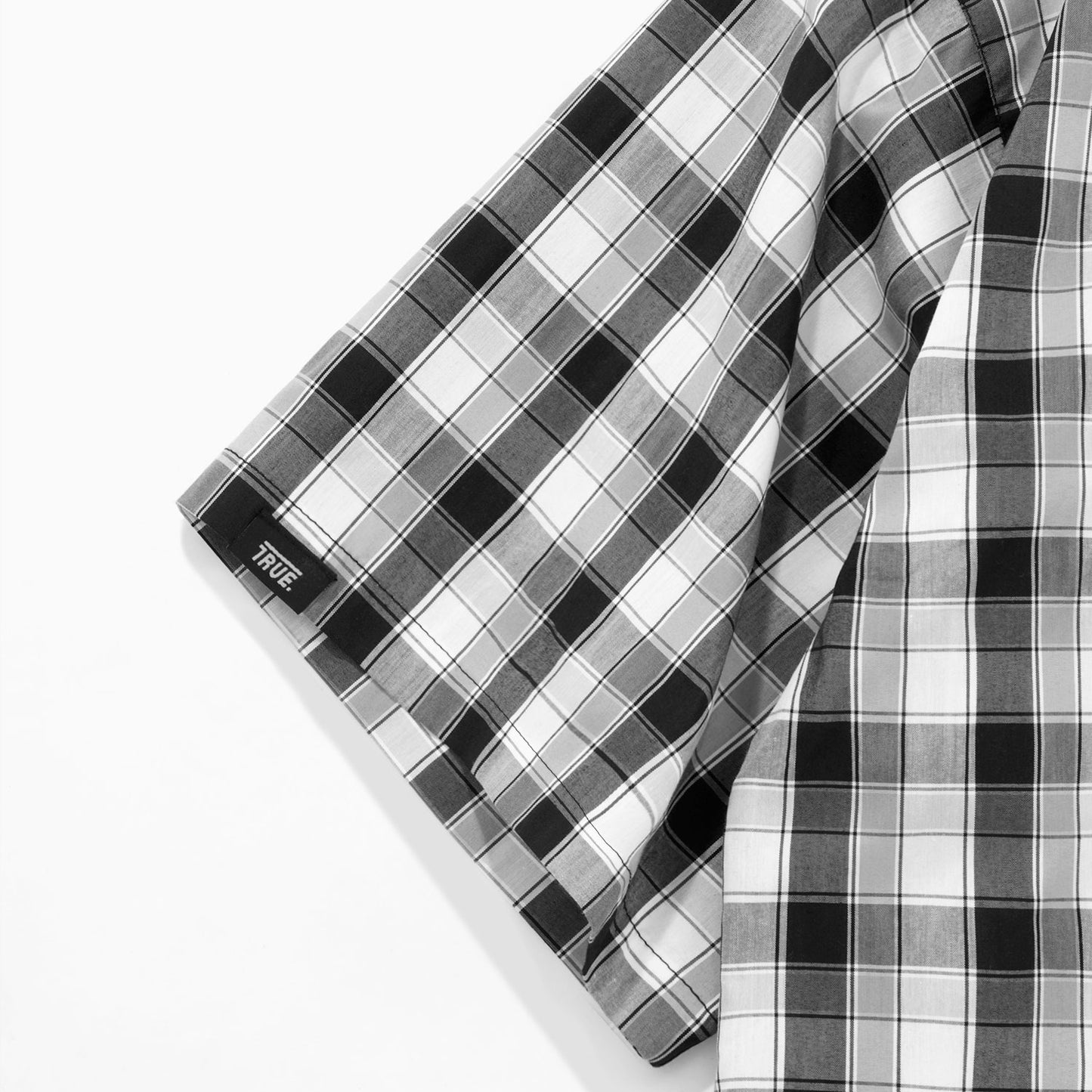 The Journey Plaid Shirt Dark Gray