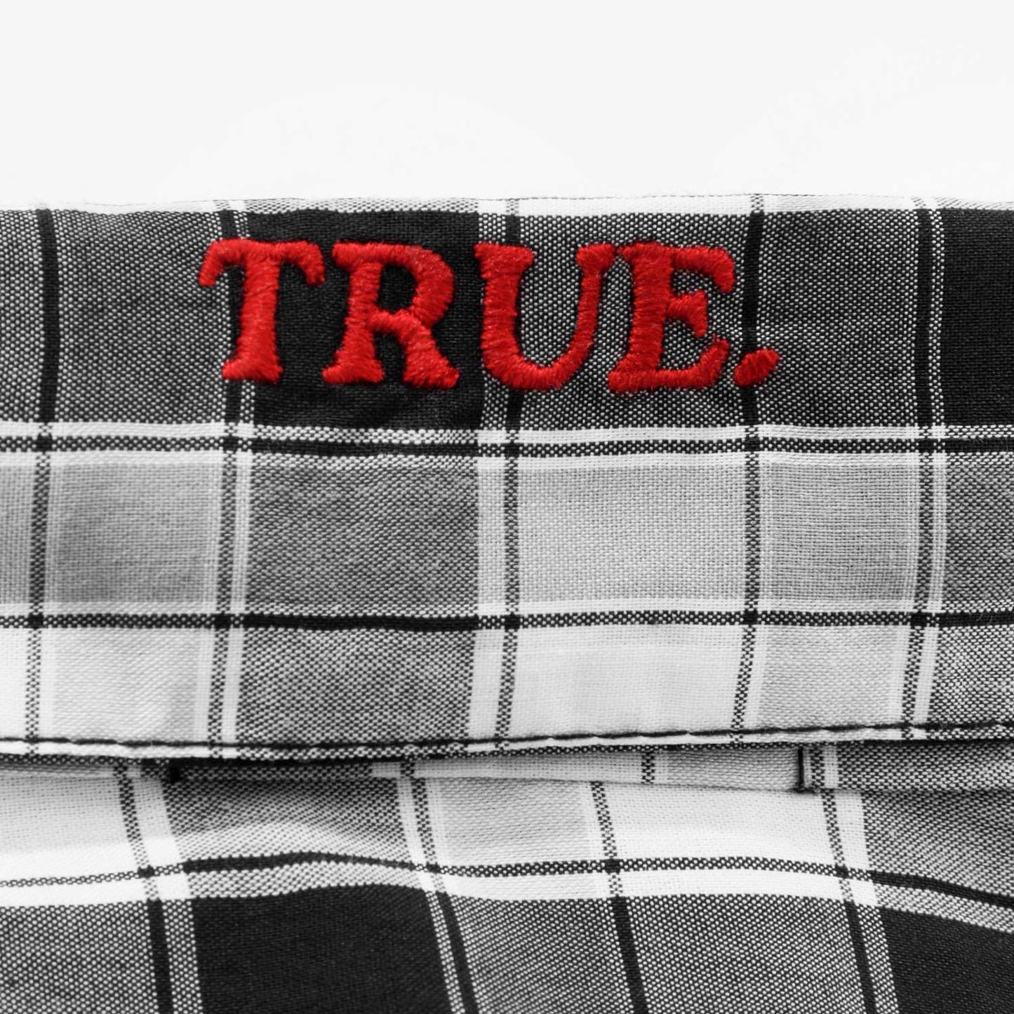 The Journey Plaid Shirt Dark Gray