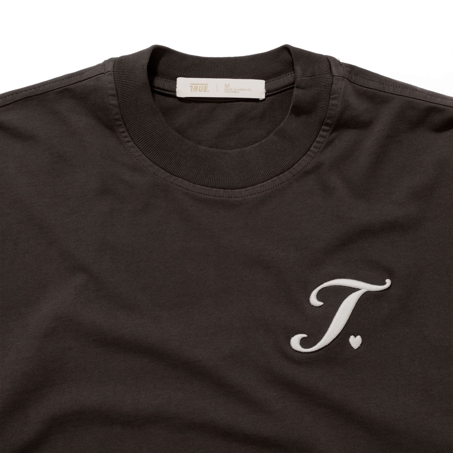True Way Boxy Tee Brown