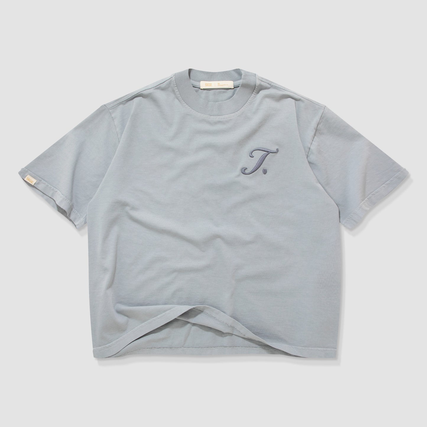True Way Boxy Tee Grey