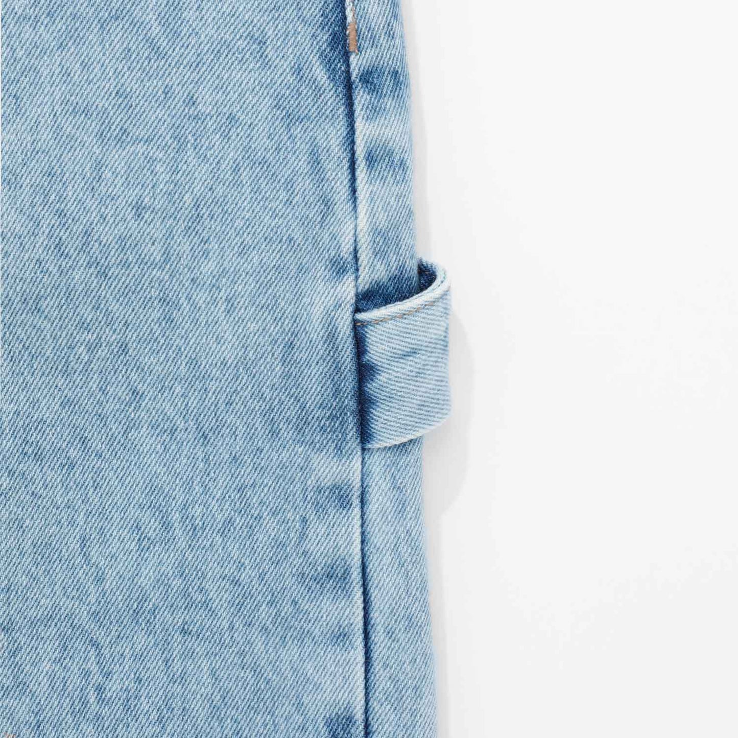 Wide Leg Classic Jeans Light Blue