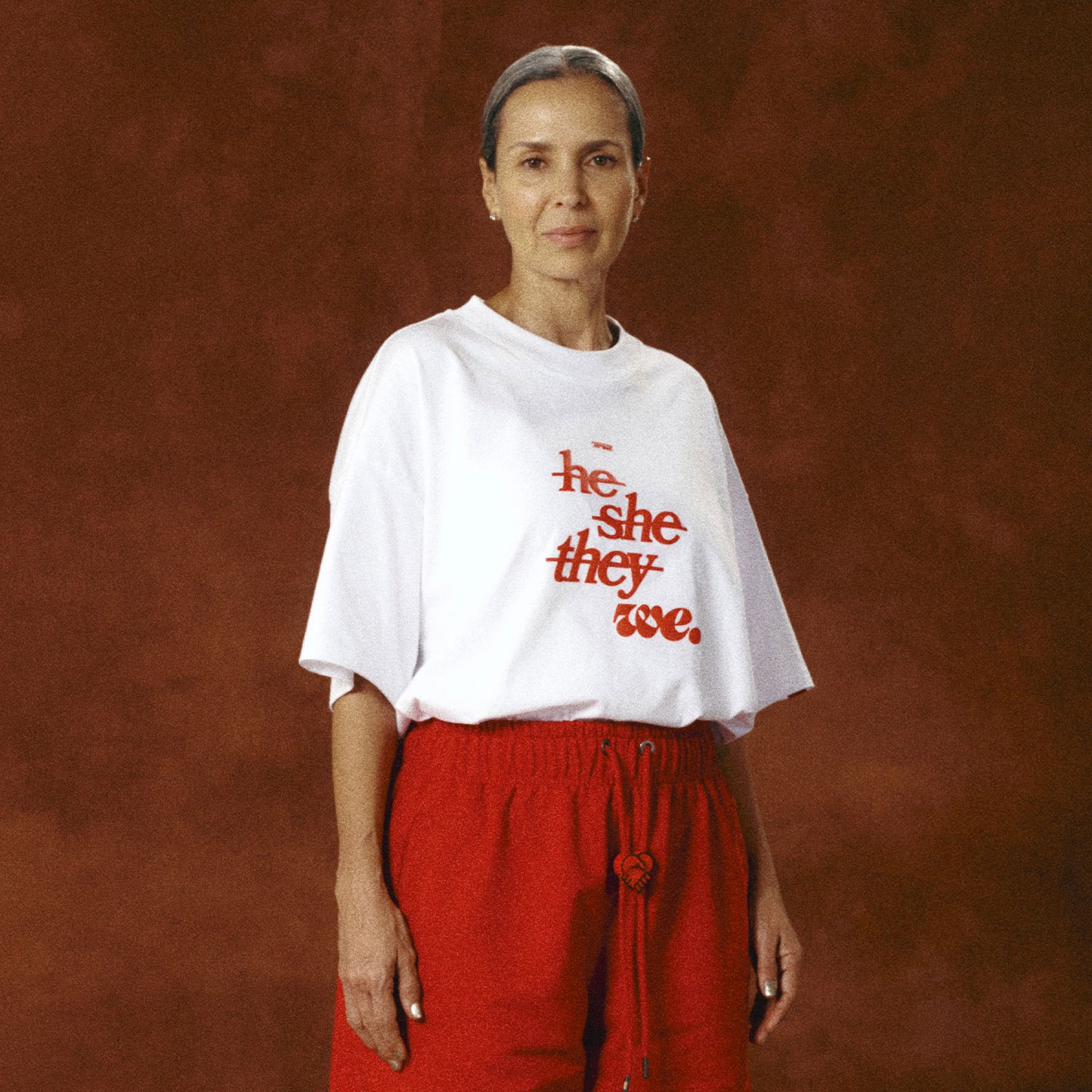 Camiseta Oversized We Blanca
