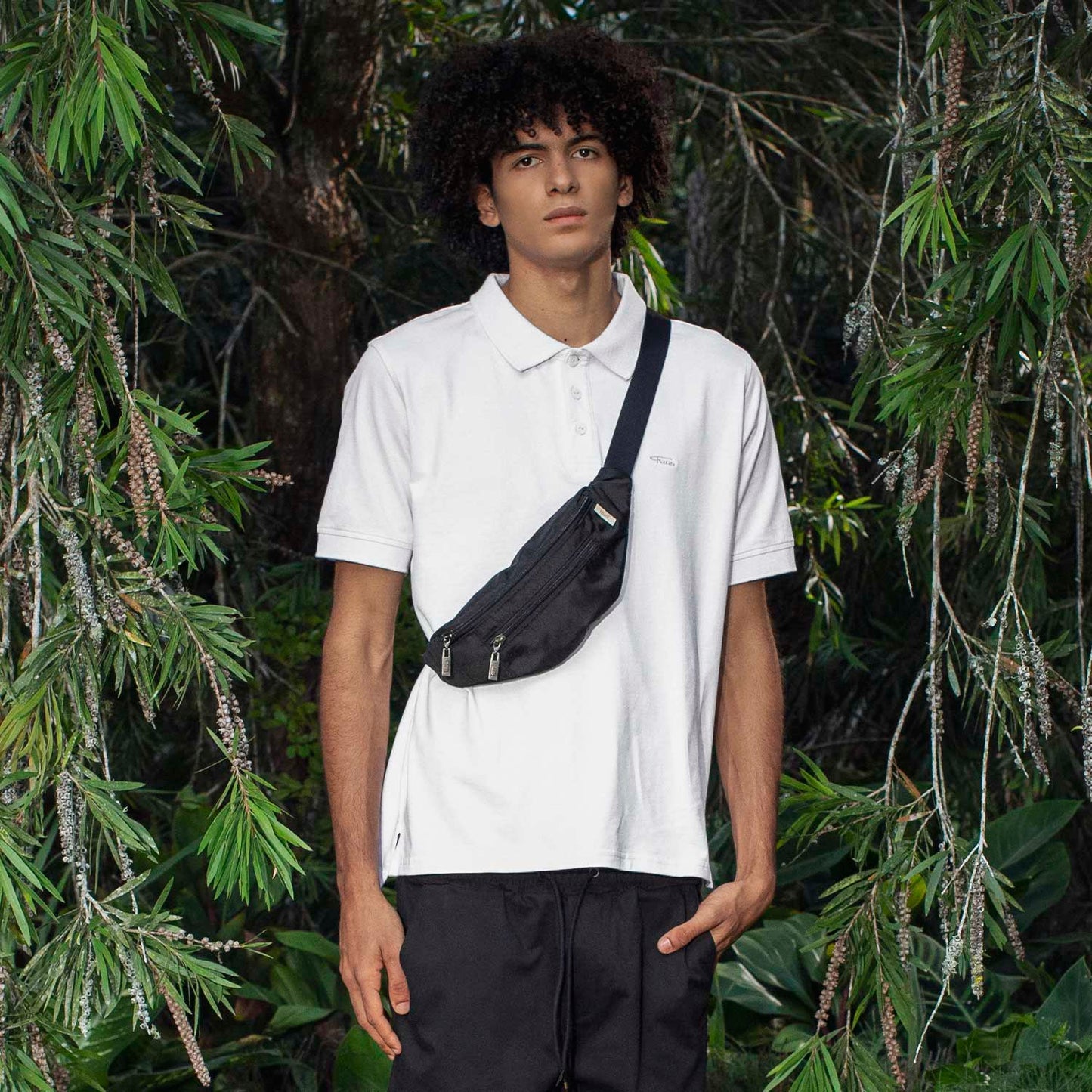 Camiseta Polo The Green Edit Blanca