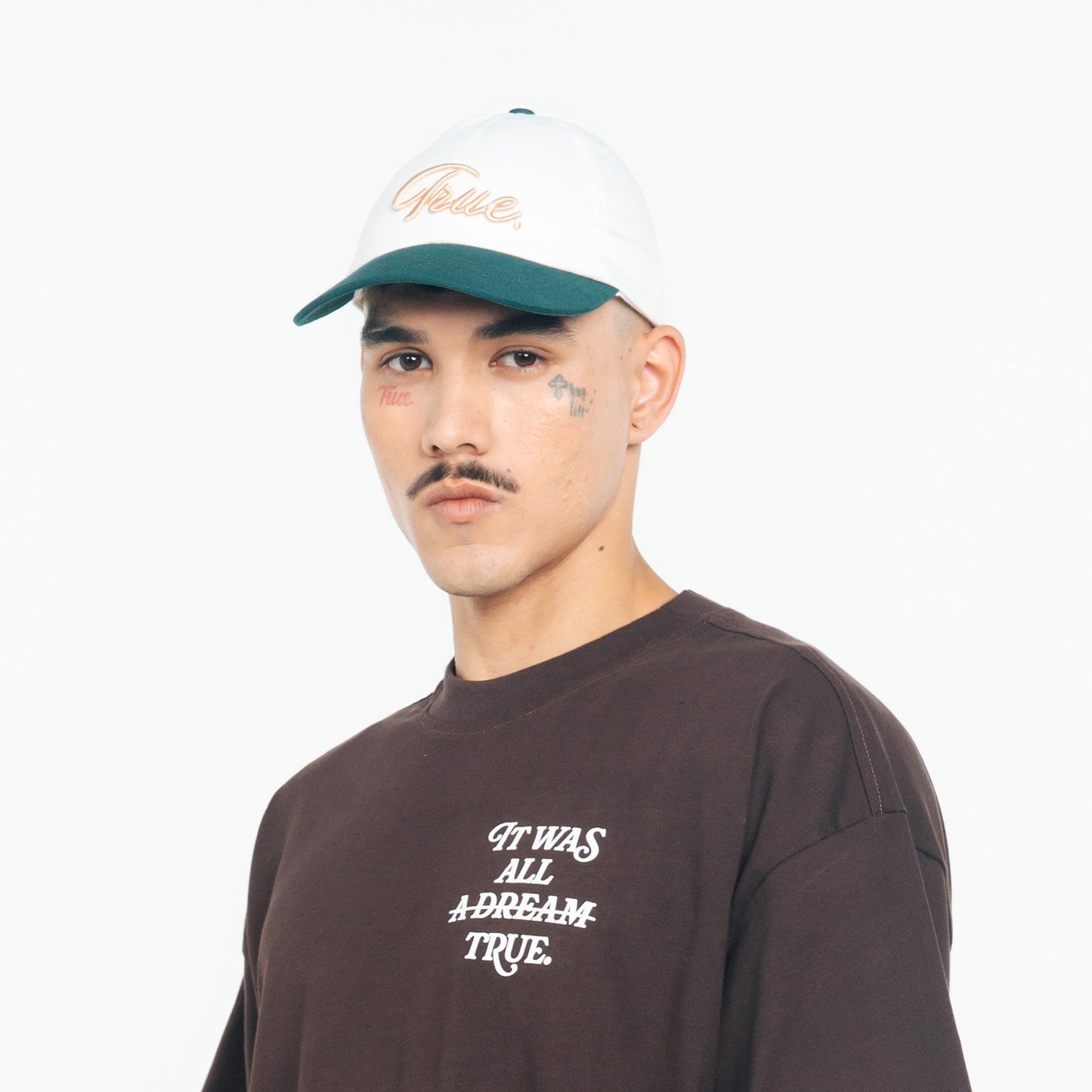 Gorra Curvy Logo Verde Pino